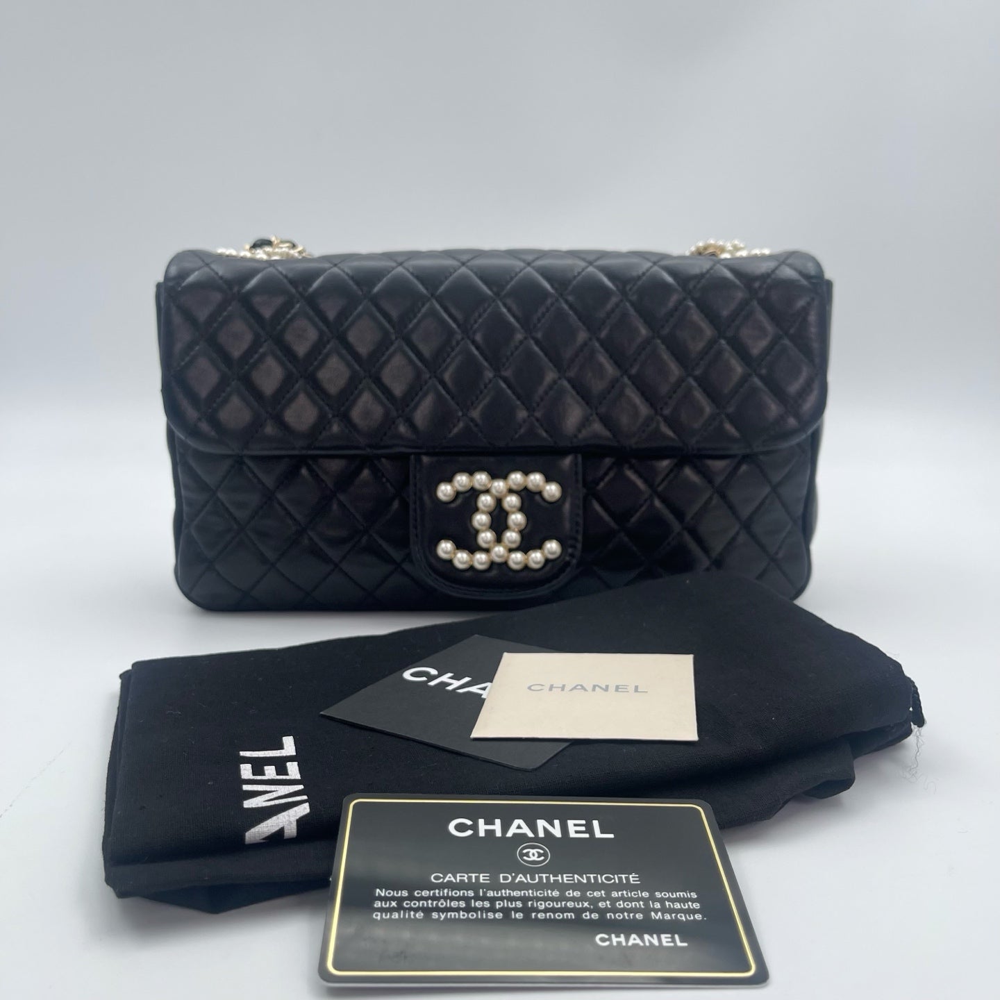 Chanel Westminster Pearl Multi-Chain Shoulder Bag [Used]