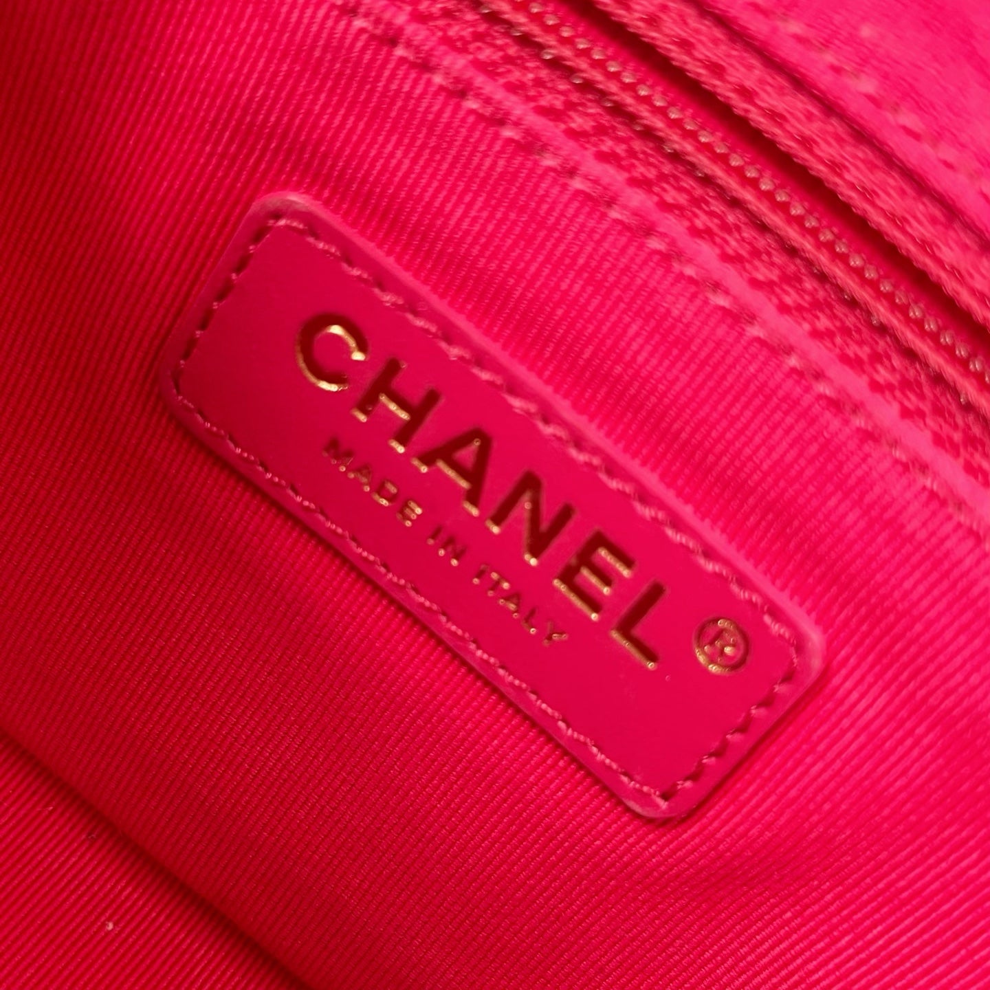 Chanel Classic Flap Black Caviar Leather Gold CC Coin Charm Square Mini Bag [Used]