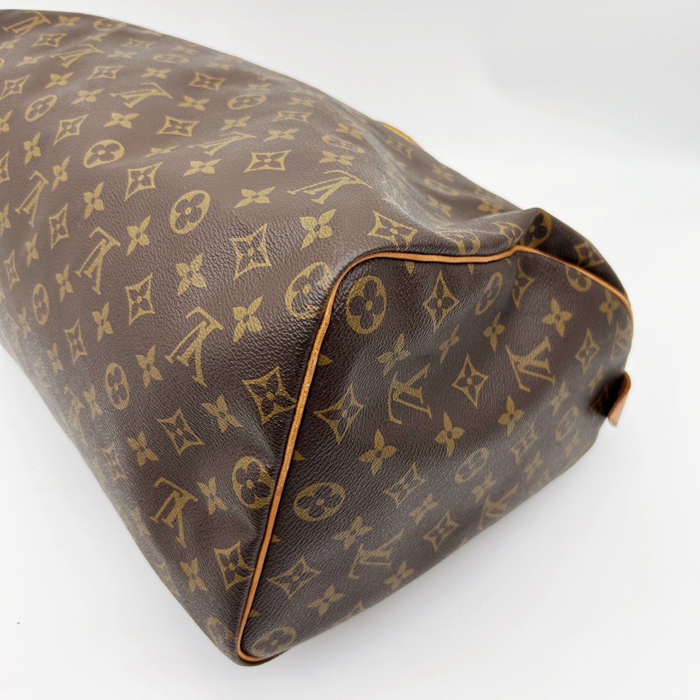 Louis Vuitton Speedy 40 Brown Monogram Hand Bag [Used]