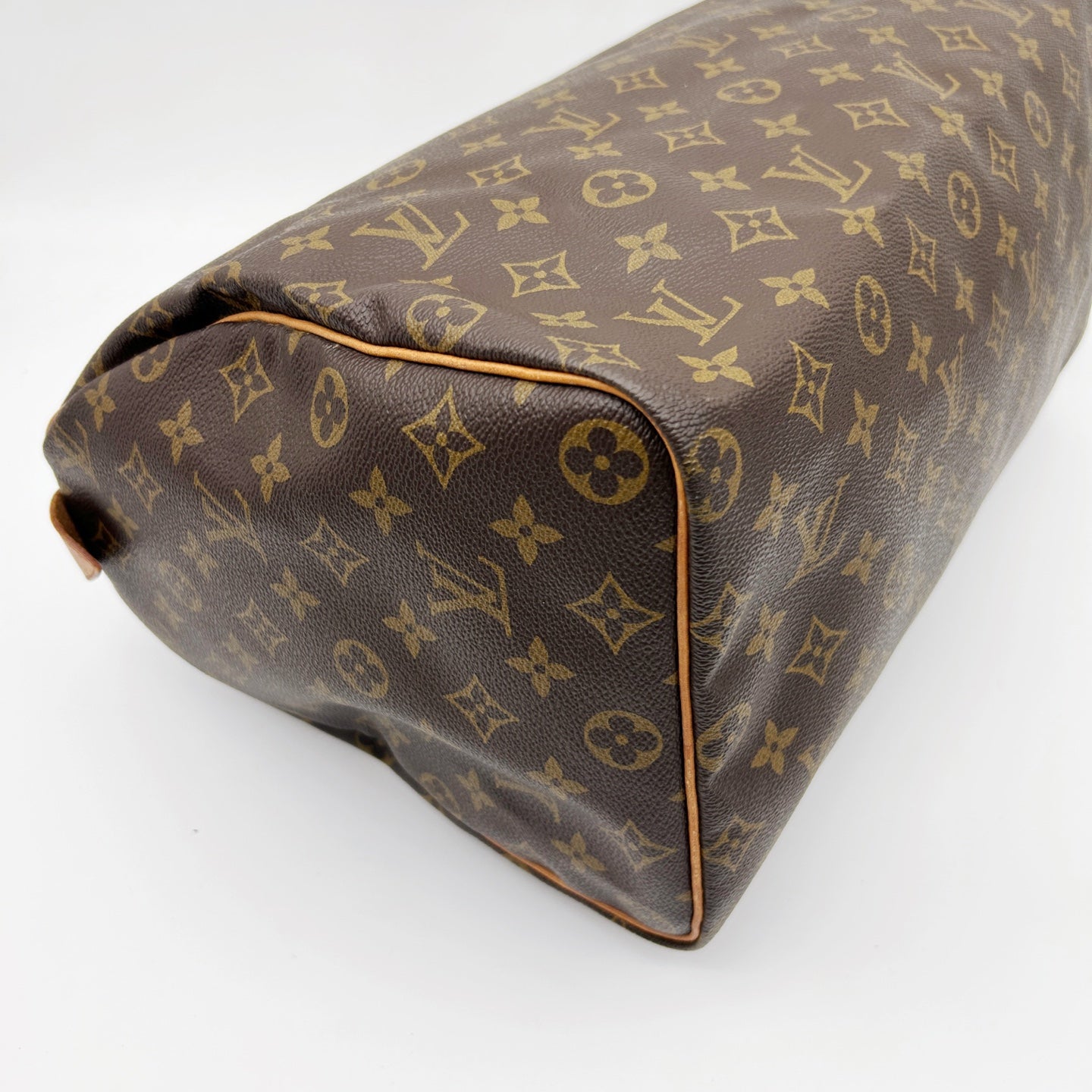 Louis Vuitton Speedy 40 Brown Monogram Hand Bag [Used]