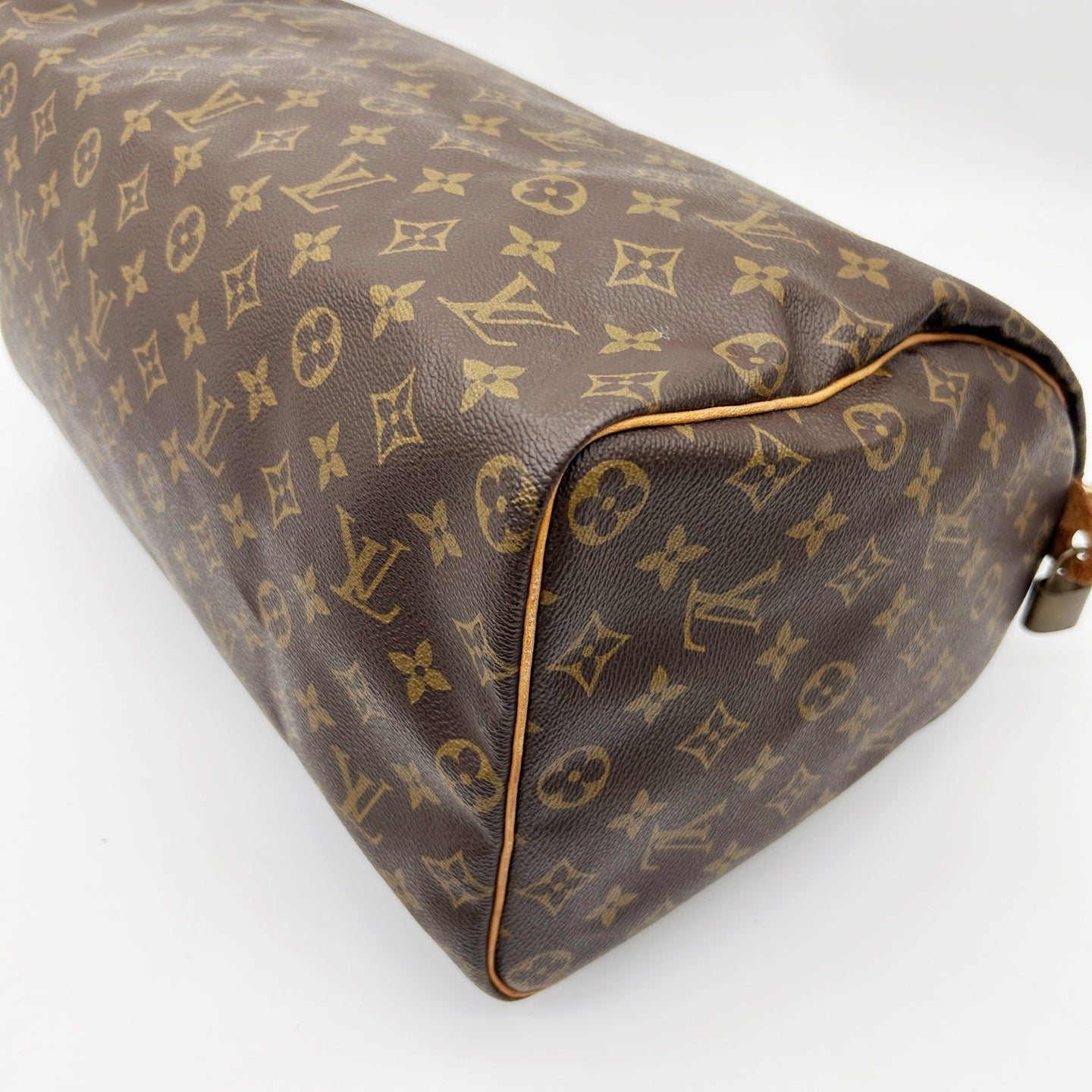 Louis Vuitton Speedy 40 Brown Monogram Hand Bag [Used]