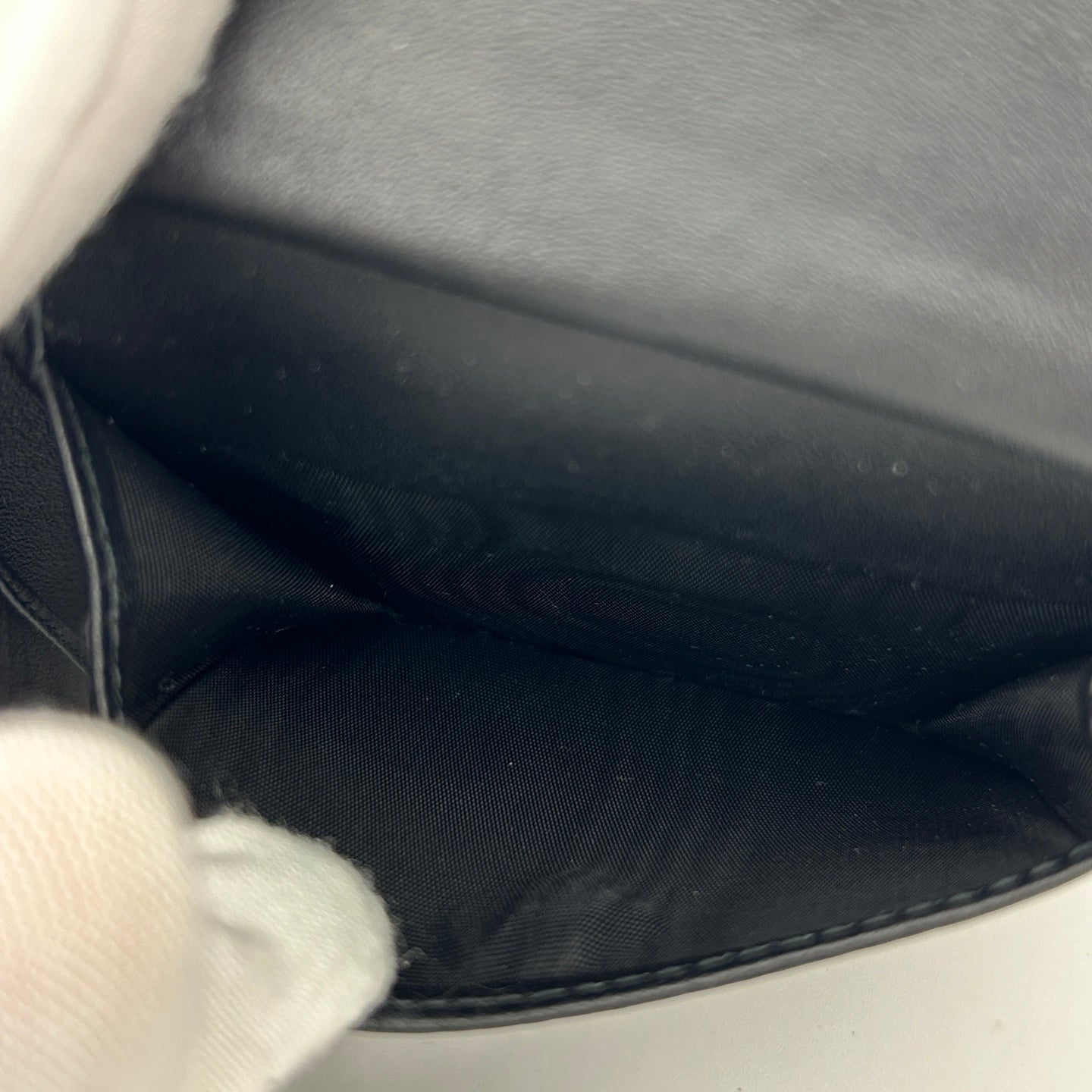 Gucci Guccissima Black Leather Bifold Wallet [Used]
