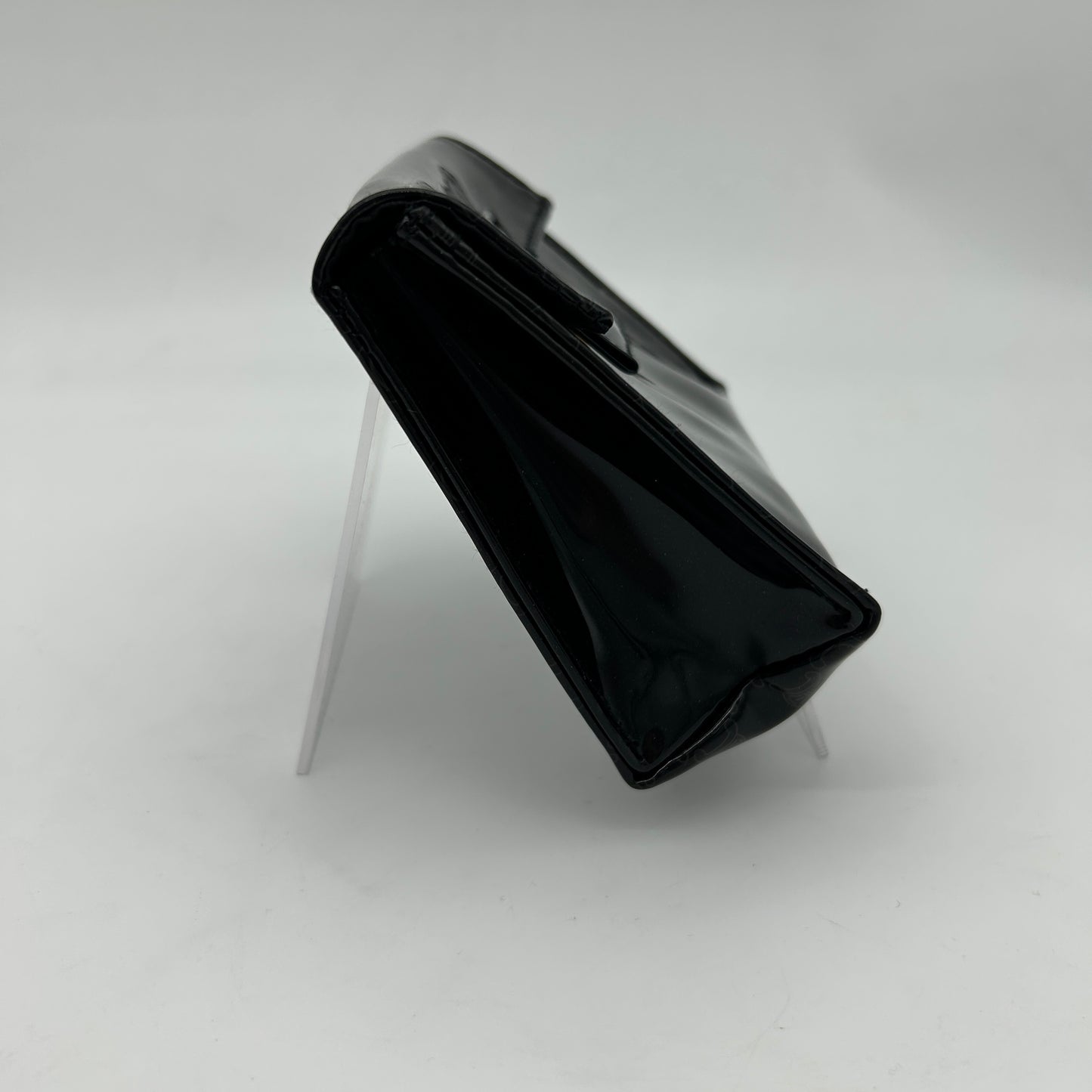 Celine Macadam Black PVC Mini Clutch Pouch [Used]