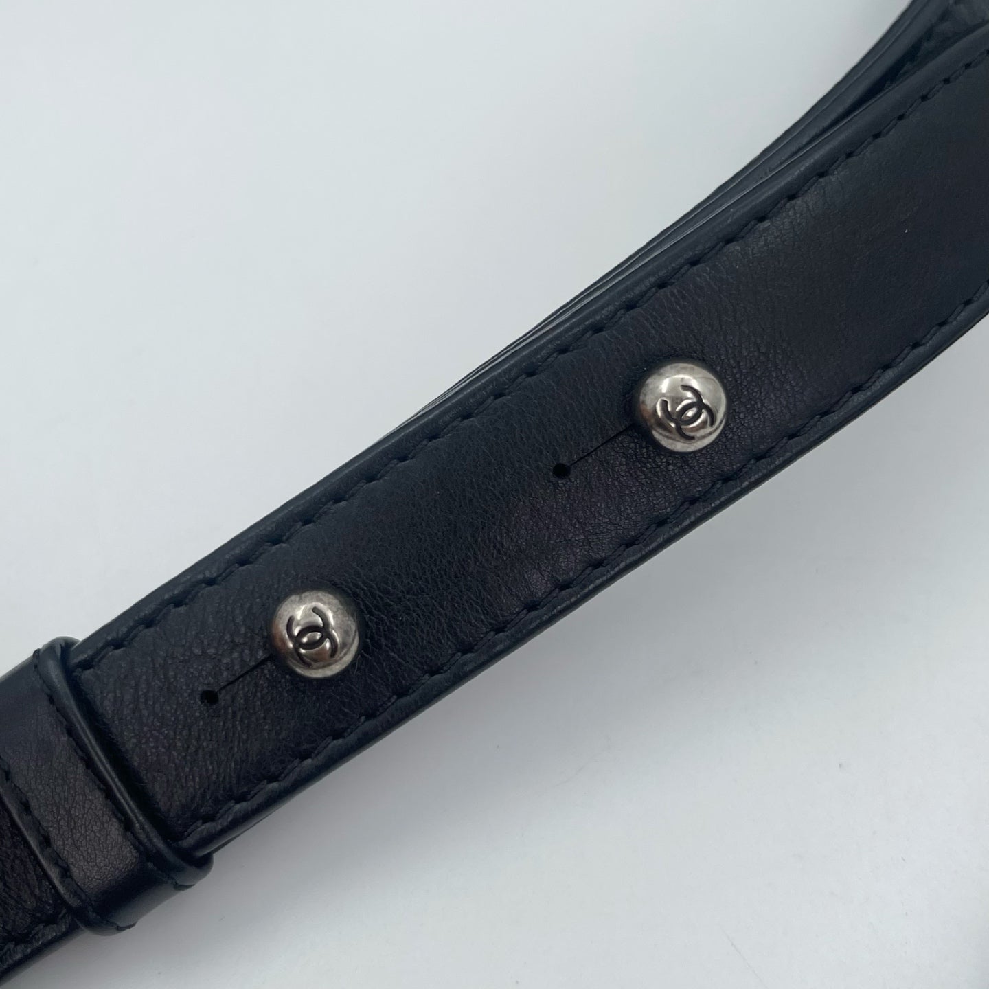 Chanel Leboy mini Black Lambskin Quilted Silver Hardware [Used]