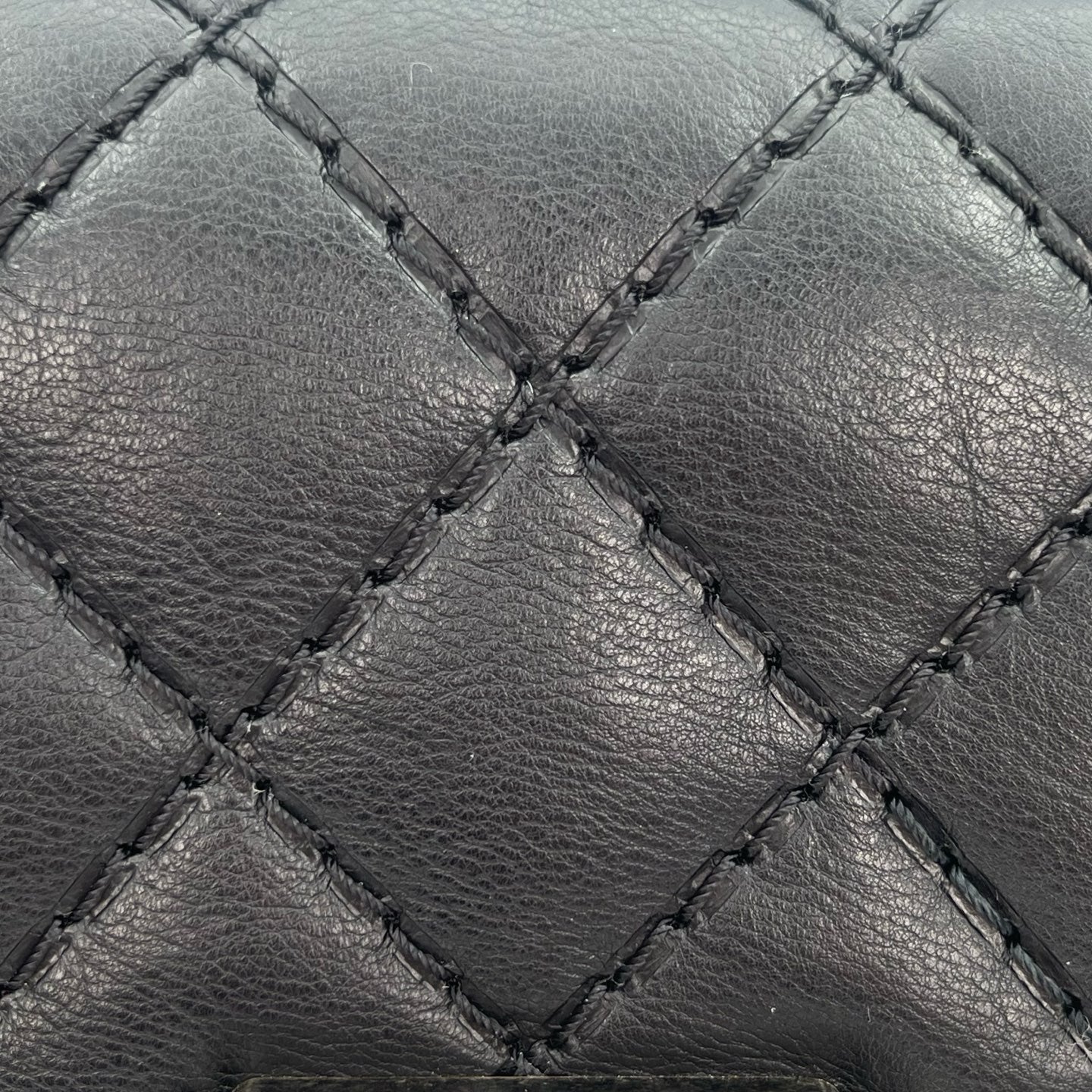 Chanel Leboy mini Black Lambskin Quilted Silver Hardware [Used]