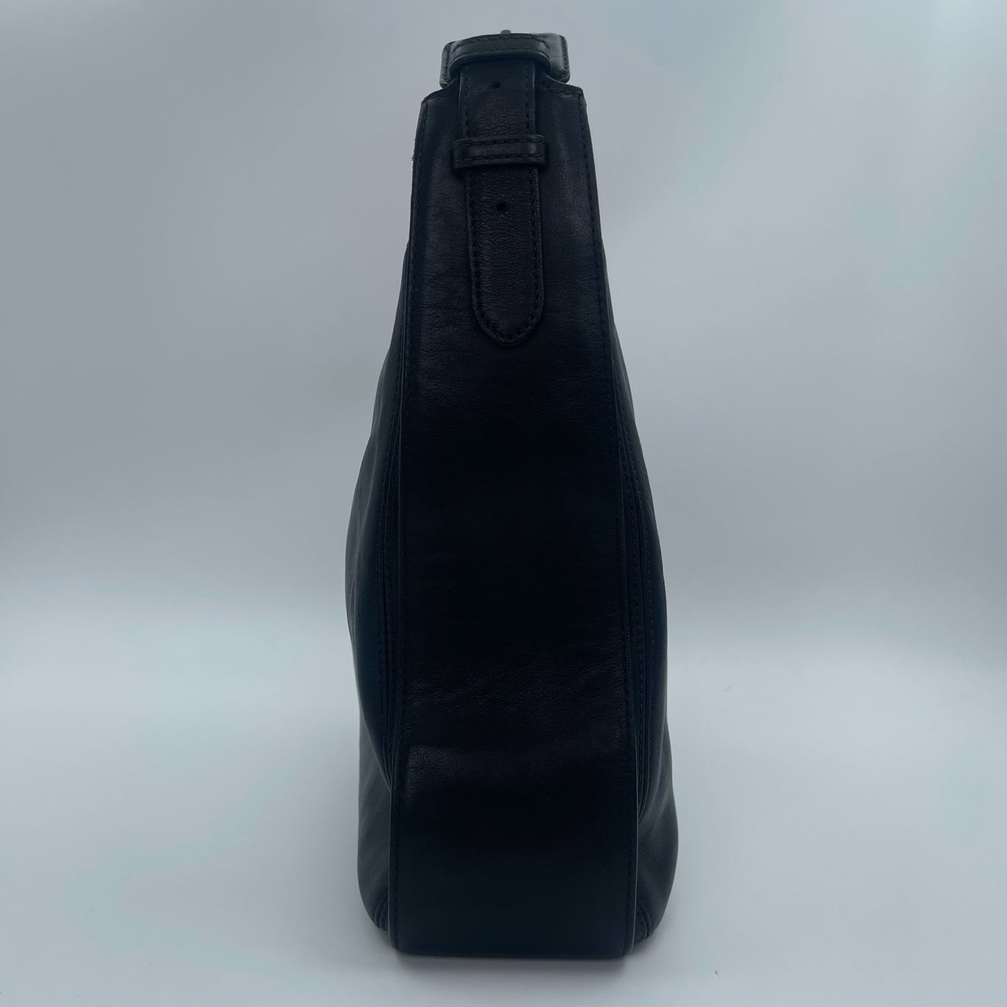 Chanel So Black Lambskin Tote Shoulder Crossbody Bag [Used]