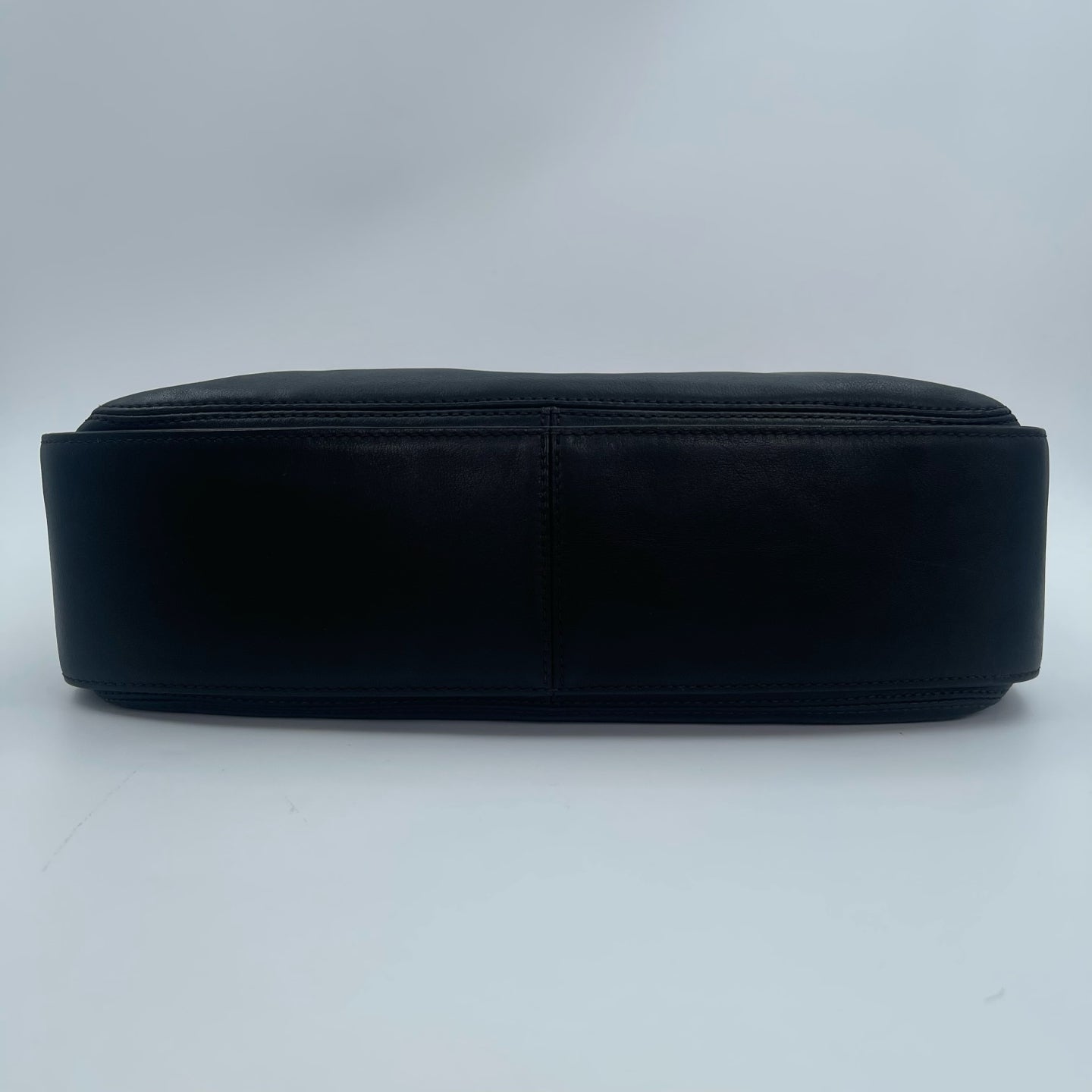 Chanel So Black Lambskin Tote Shoulder Crossbody Bag [Used]