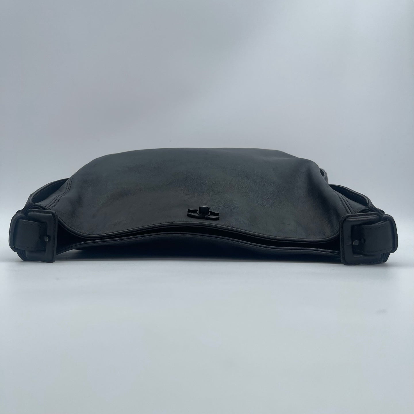 Chanel So Black Lambskin Tote Shoulder Crossbody Bag [Used]