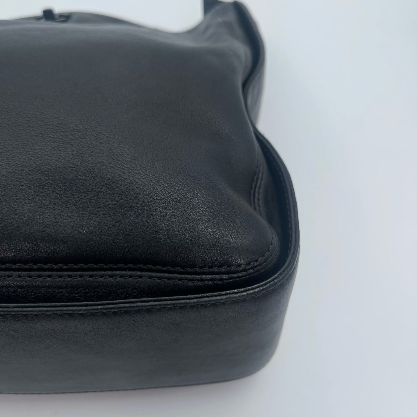 Chanel So Black Lambskin Tote Shoulder Crossbody Bag [Used]