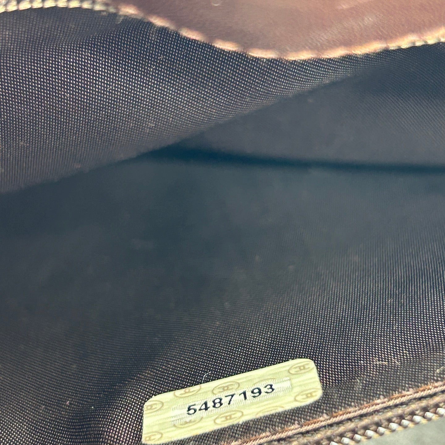 Chanel Vintage Brown Lambskin Tortoiseshell Ring Handle Tote Bag [Used]