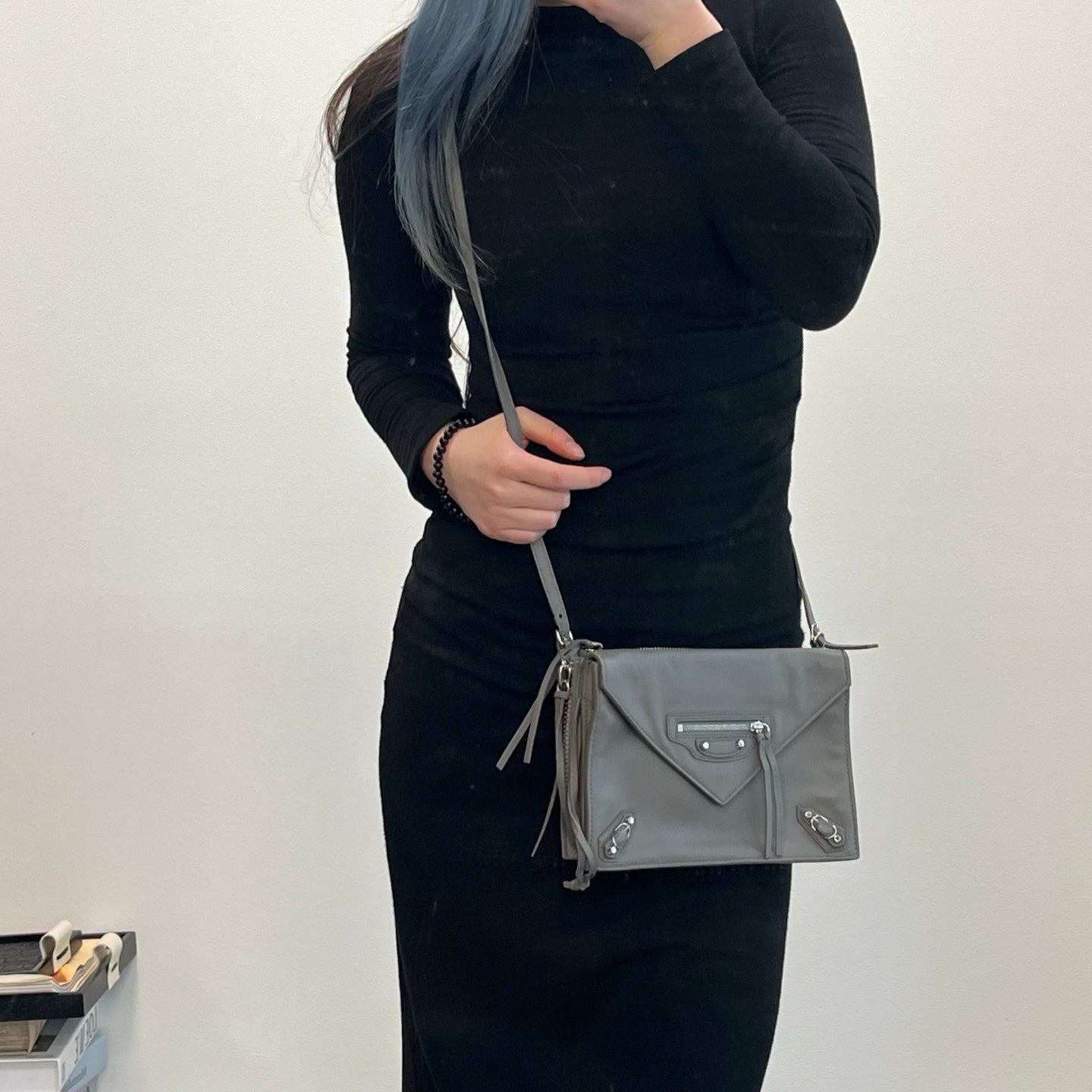 Balenciaga Papier Triple XS Crossbody Shoulder Bag