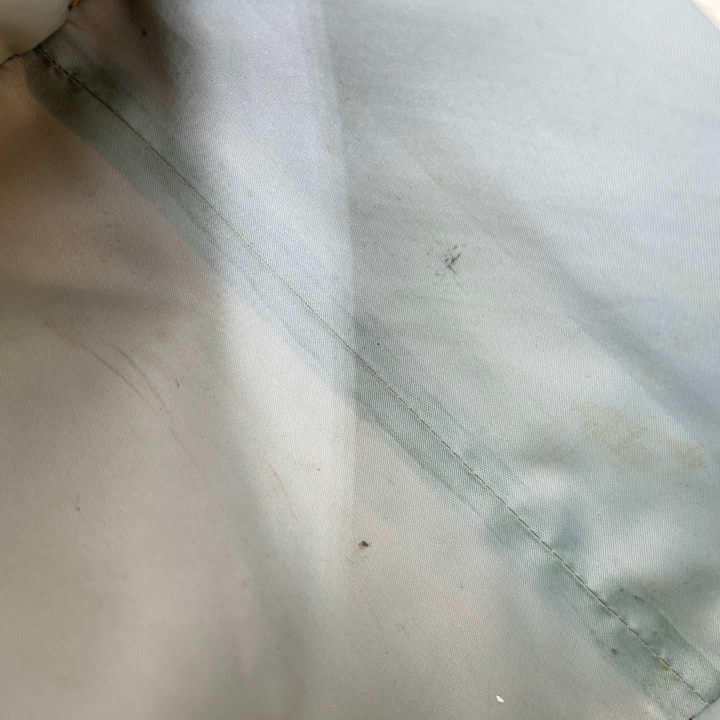 Christian Dior White Trotter Romantic Chain Hand Bag [Used]