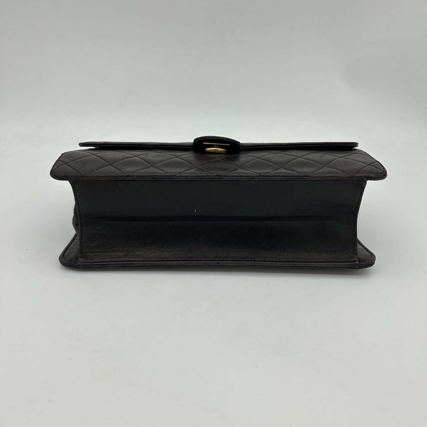 Chanel Black Flap Chain Shoulder Bag [Used]