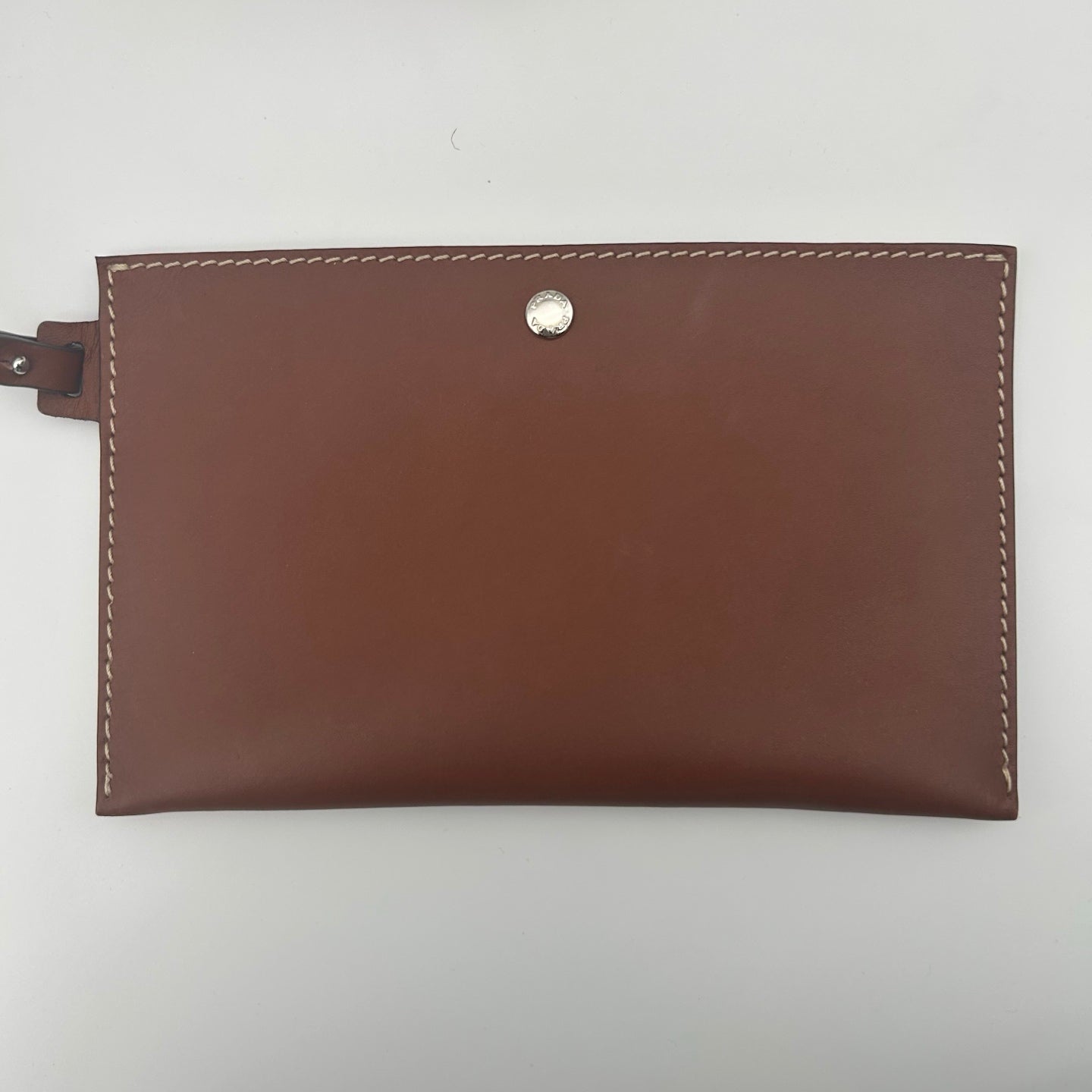 Prada Beige Triangle Logo Raffia Tote Bag [Used]