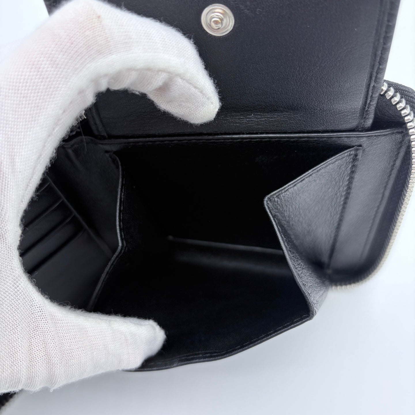 Loewe Puzzle Square Zip Bifold Wallet [Used]