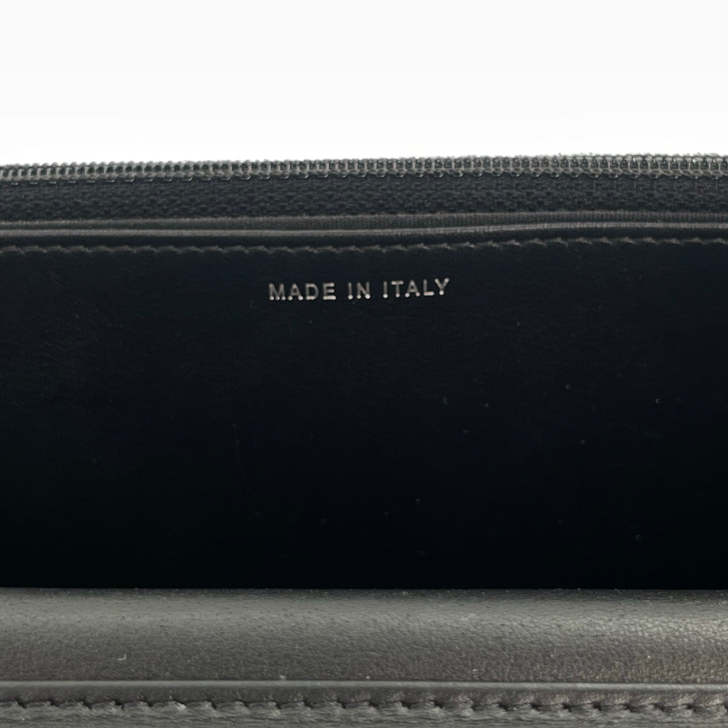 Chanel Leboy Black Waxed Calfskin WOC Silver Hardware [Used]