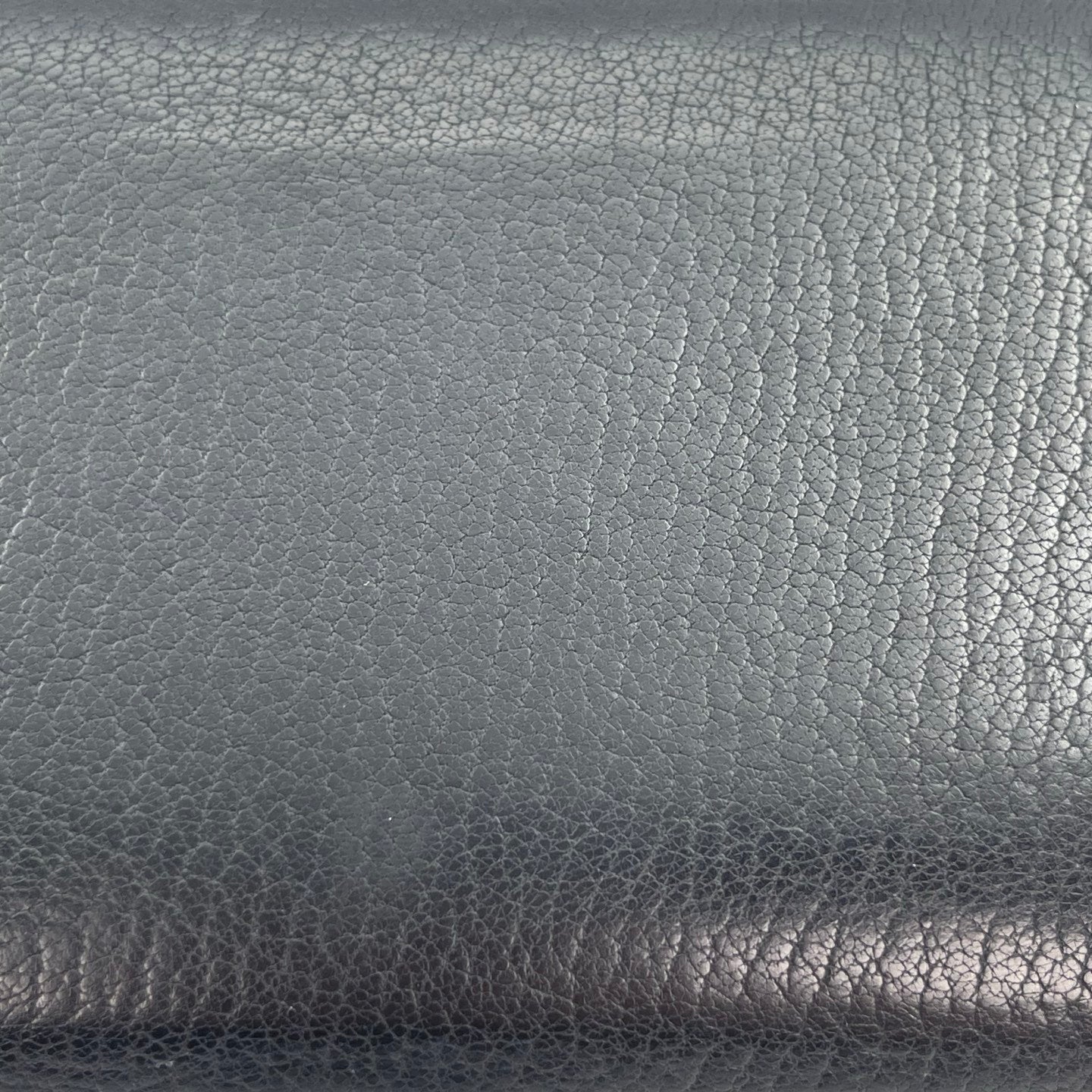Chanel Black Calf Skin Leather Large CC Long Wallet [Used]