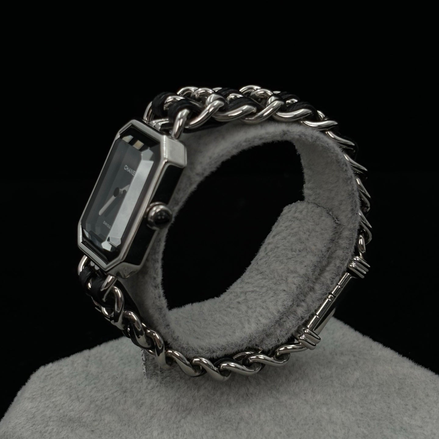 Chanel Première Black and Silver S Size Watch [Used]