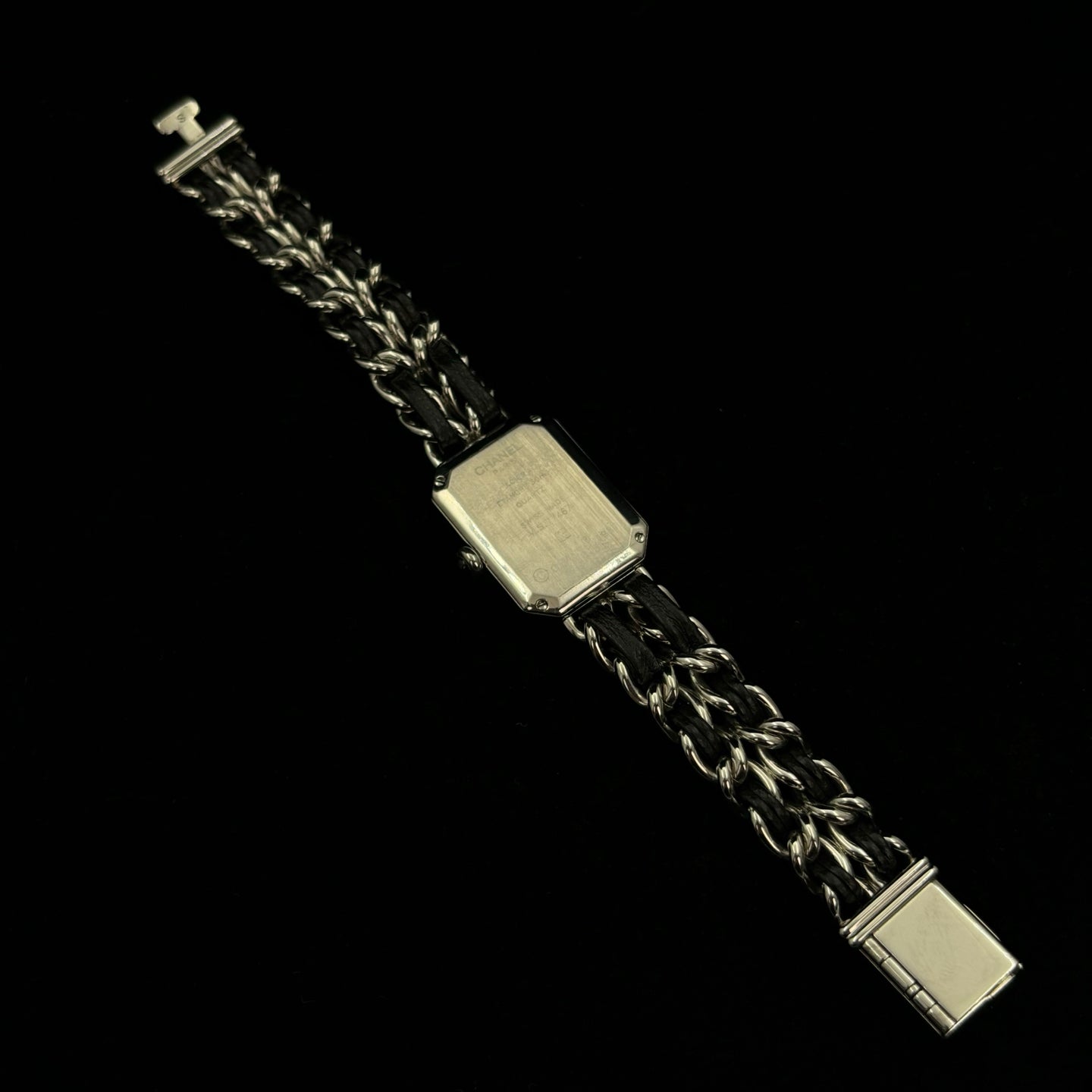 Chanel Première Black and Silver S Size Watch [Used]