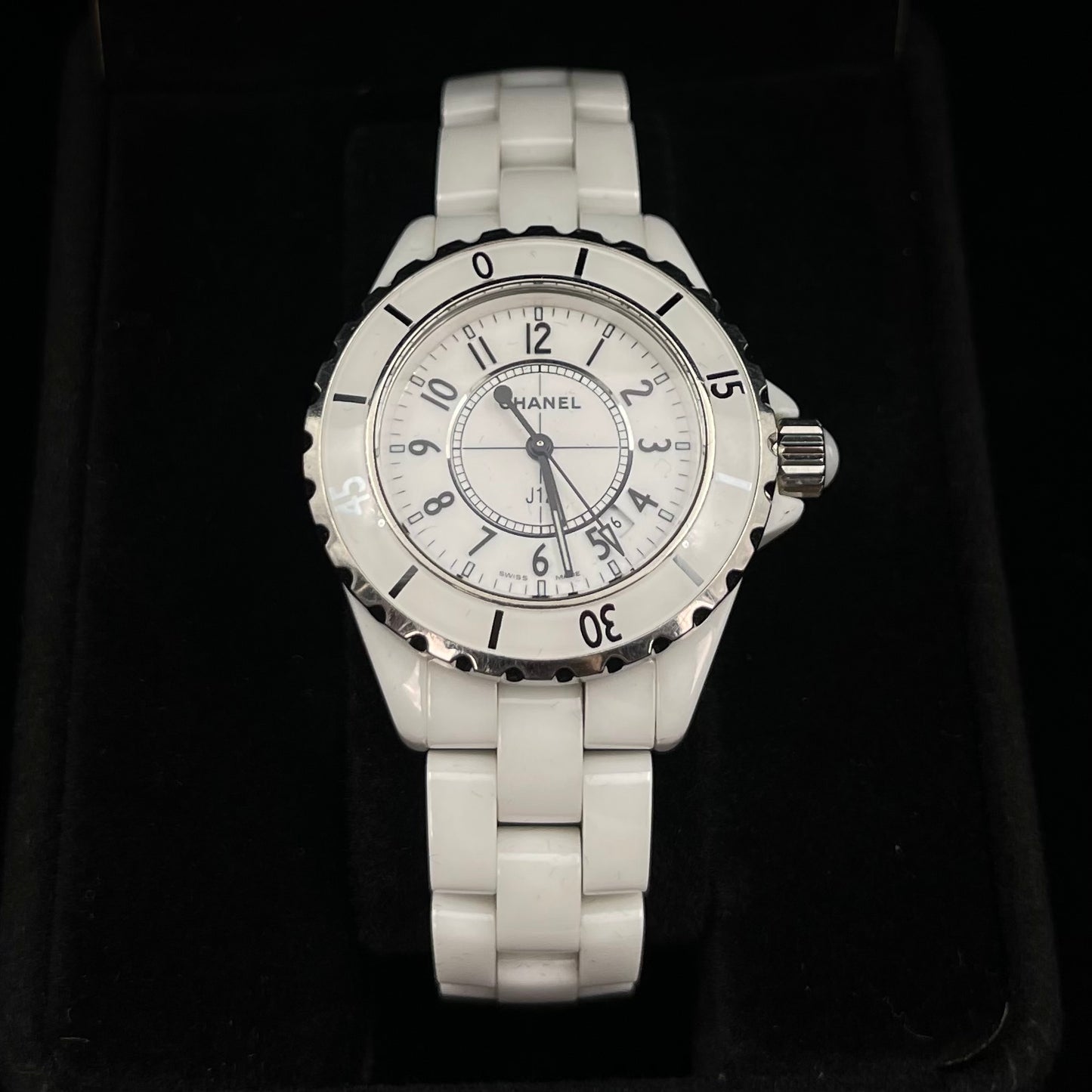 Chanel J12 White Ceramic 33 mm Watch [Used]