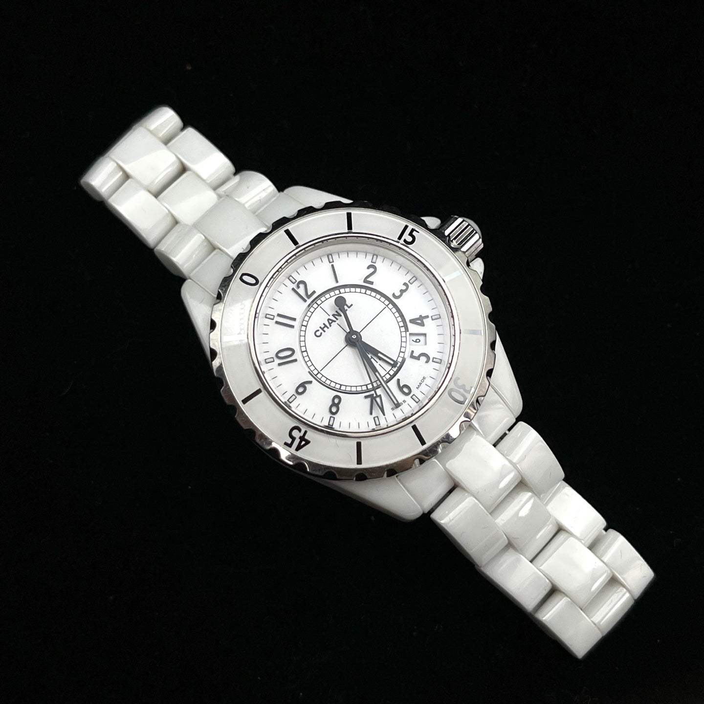 Chanel J12 White Ceramic 33 mm Watch [Used]