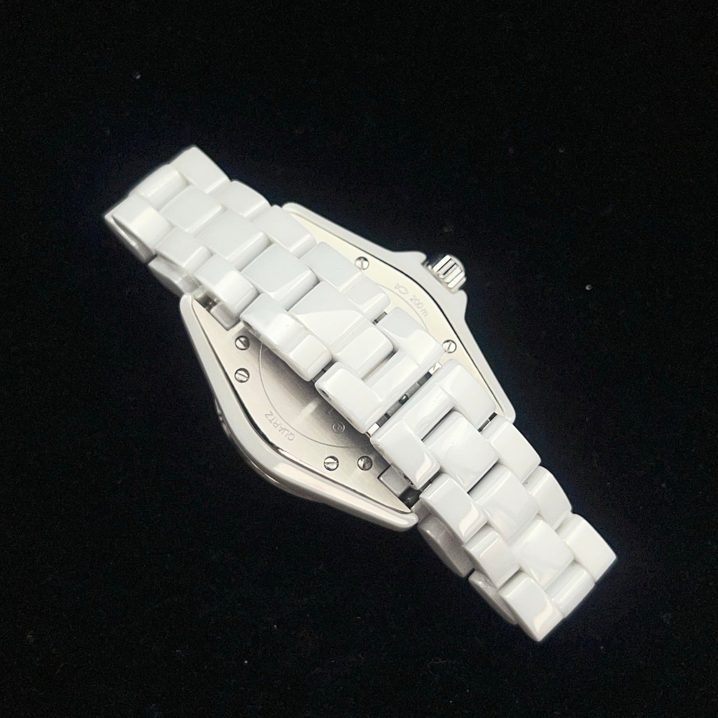 Chanel J12 White Ceramic Diamond-Set 33 mm Watch [Used]