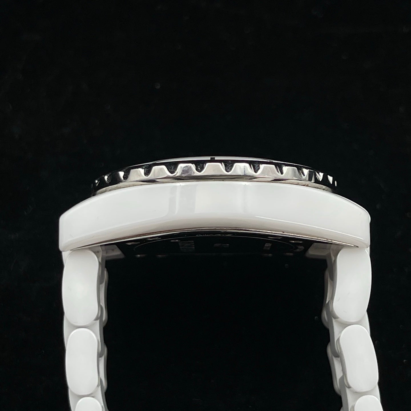 Chanel J12 White Ceramic Diamond-Set 33 mm Watch [Used]