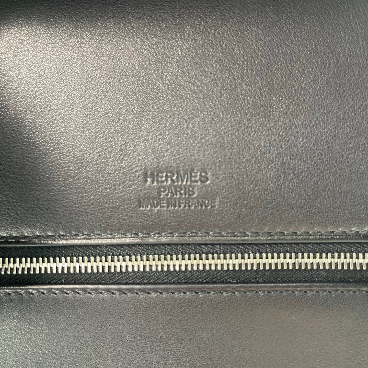 Hermès Birkin 35 A L'Envers Black-Grey Toile H Canvas and Black Volupto Palladium Hardware