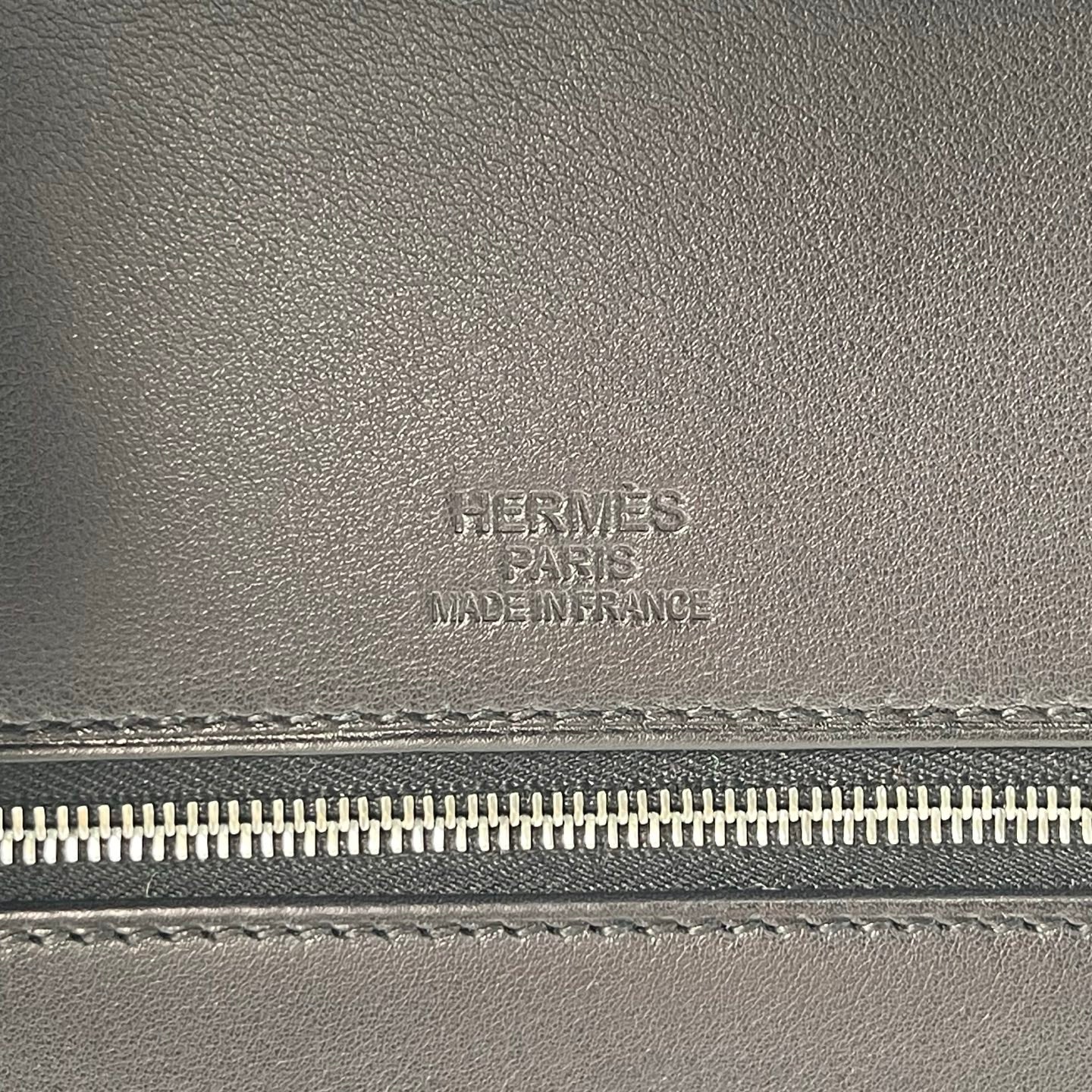 Hermès Birkin 35 A L'Envers Black-Grey Toile H Canvas and Black Volupto Palladium Hardware