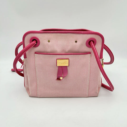 Louis Vuitton Pink Printed Canvas 2009 Spring/Summer Limited Crossbody Shoulder Bag [Used]