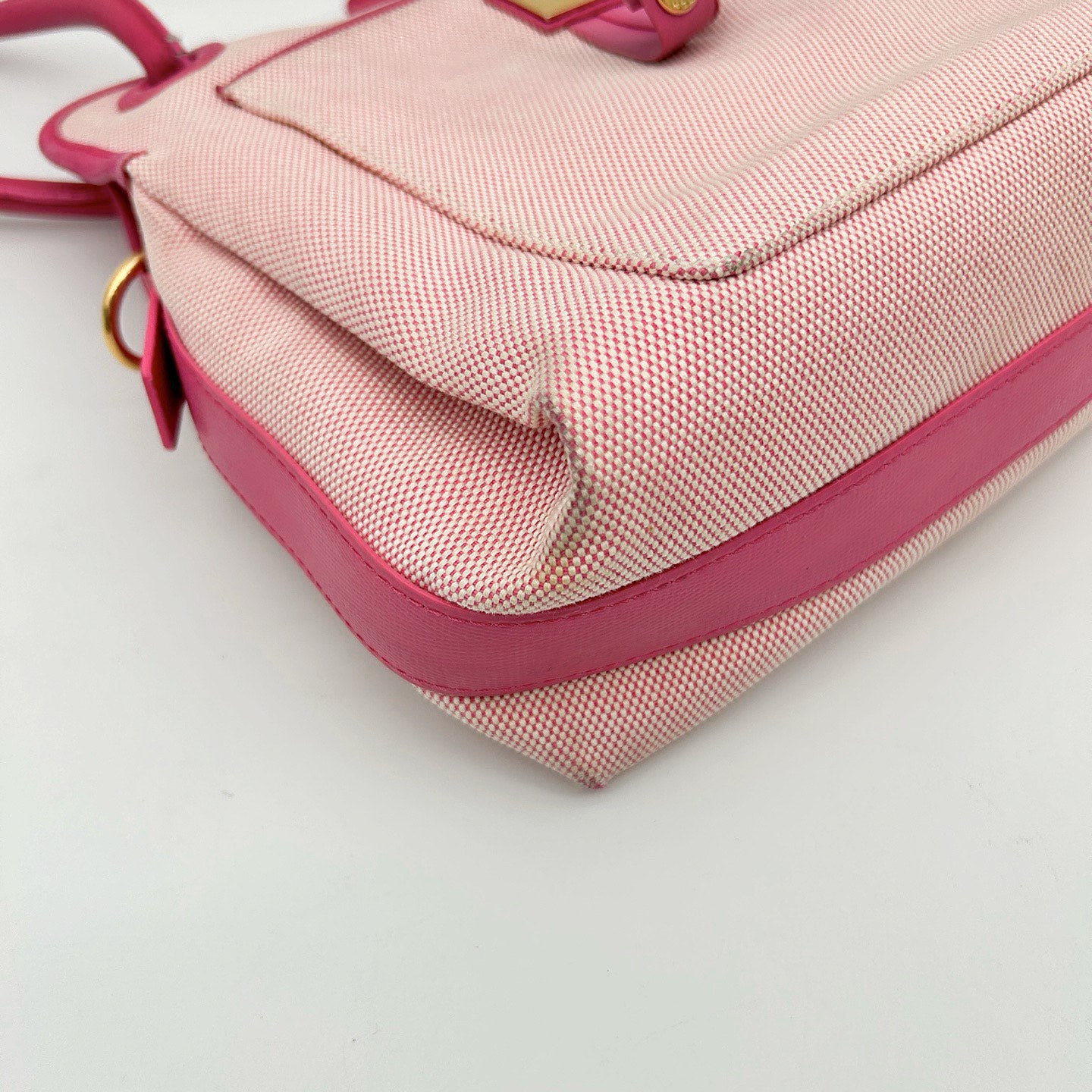 Louis Vuitton Pink Printed Canvas 2009 Spring/Summer Limited Crossbody Shoulder Bag [Used]