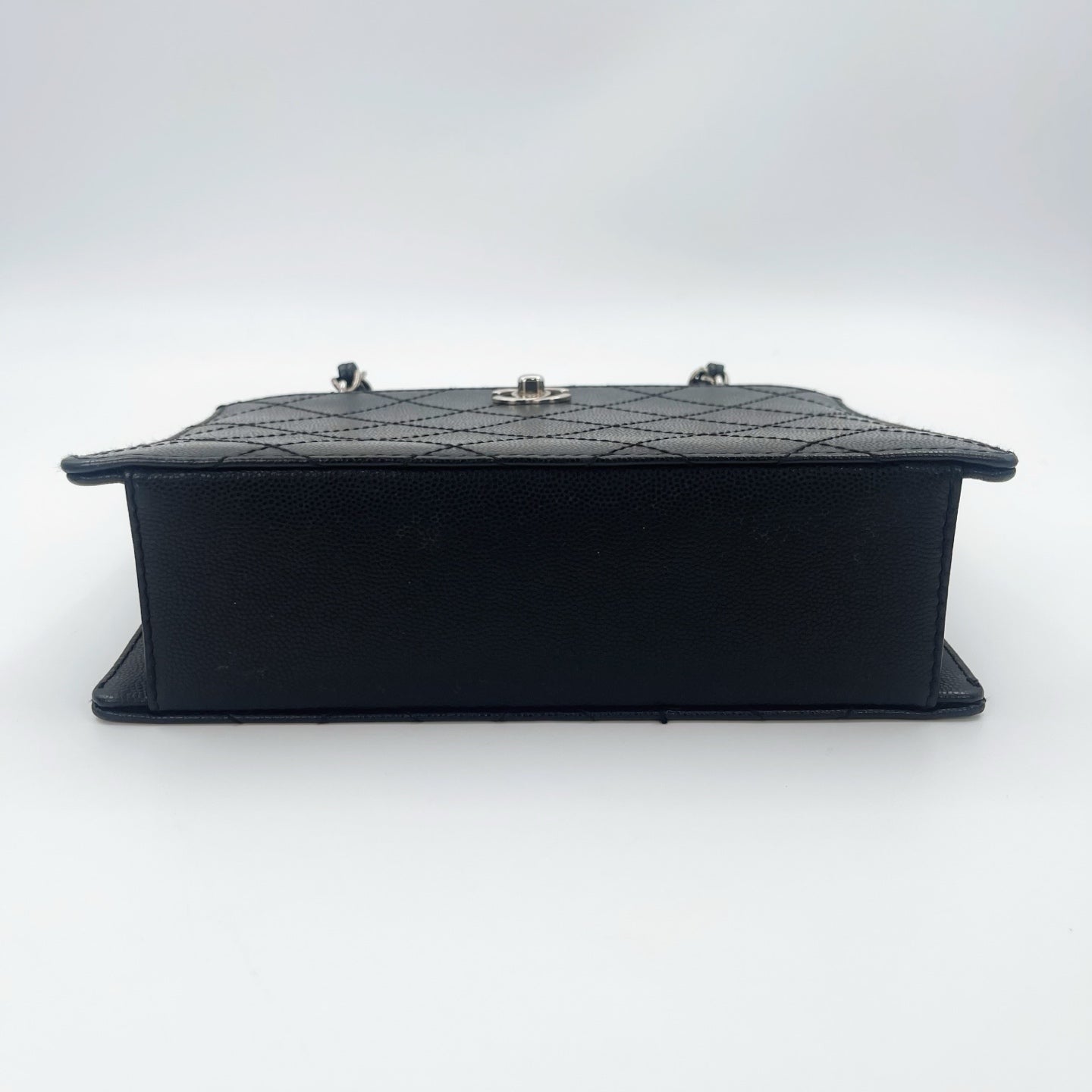 Chanel Black Caviar Handbag [Used]