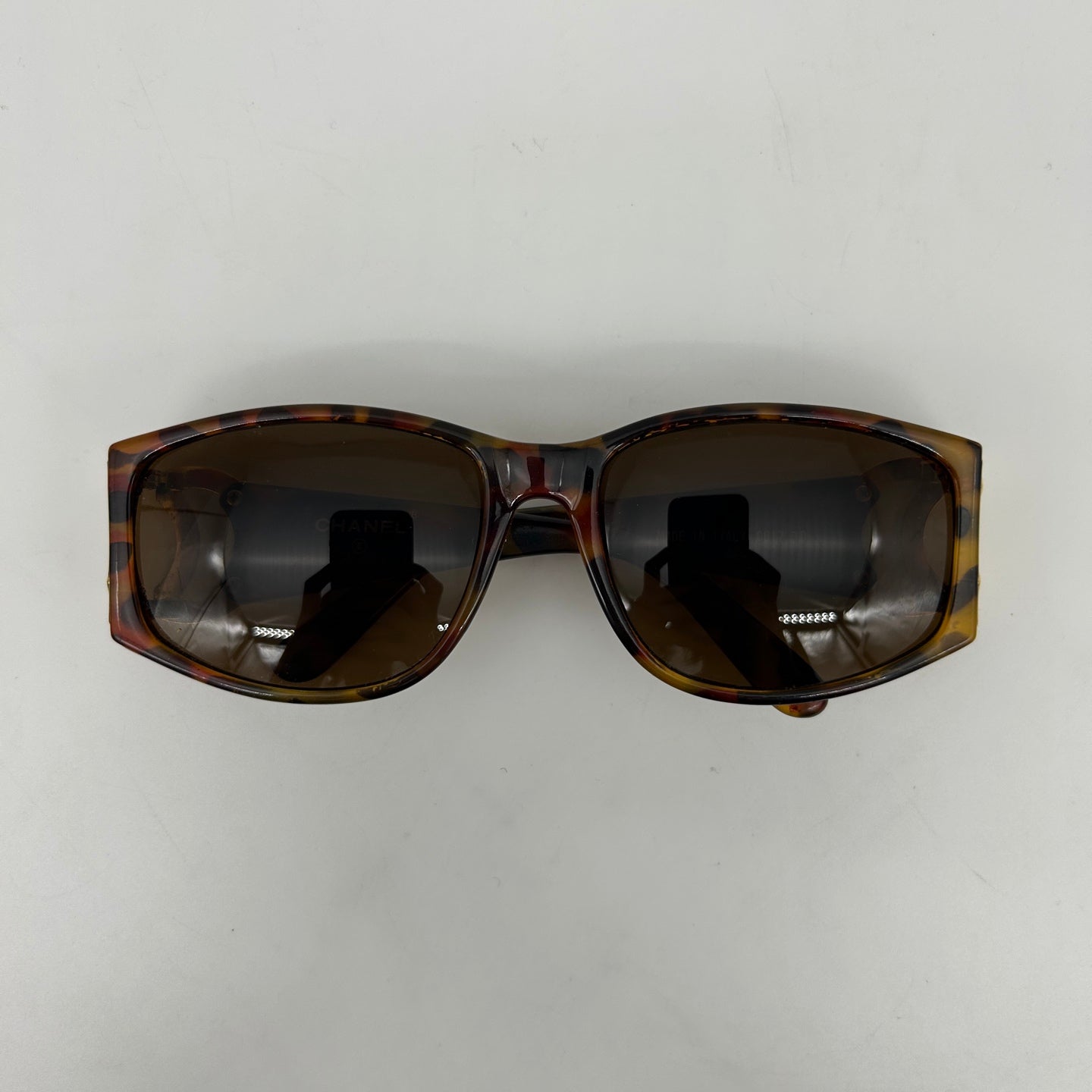 Chanel Brown Tortoiseshell Sunglasses [Used]