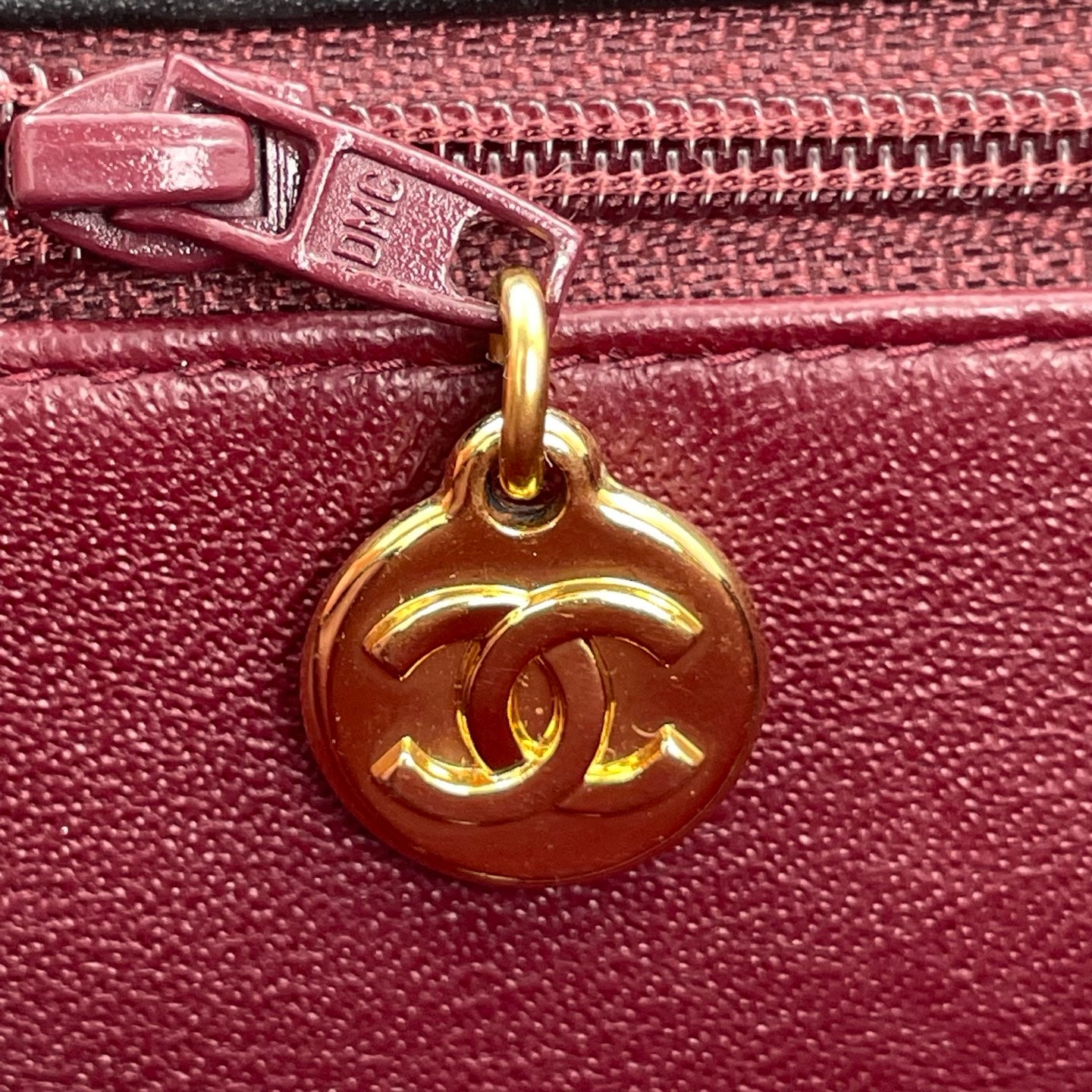 Chanel Black Lambskin Flap Chain Bag [Used]