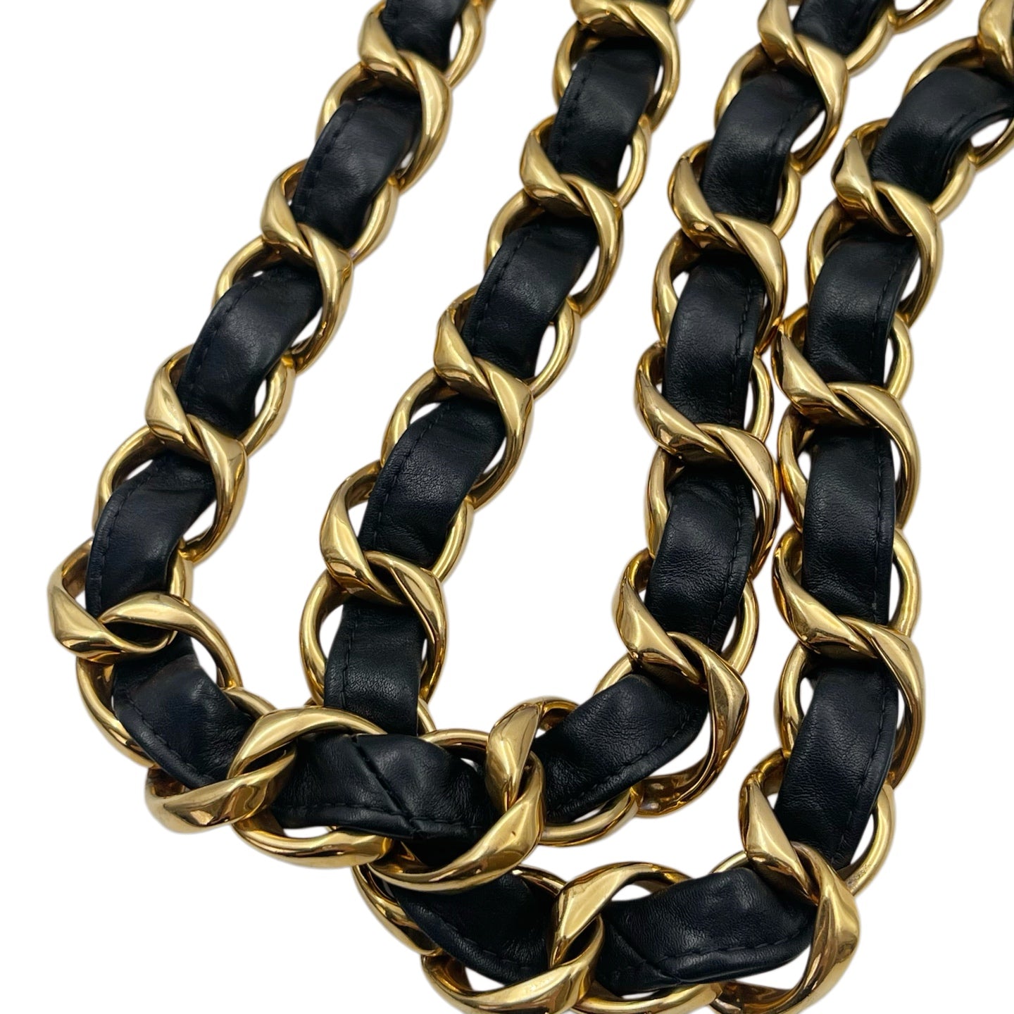 Chanel Black CC Embossed Caviar Gold Hardware Tote Bag [Used]