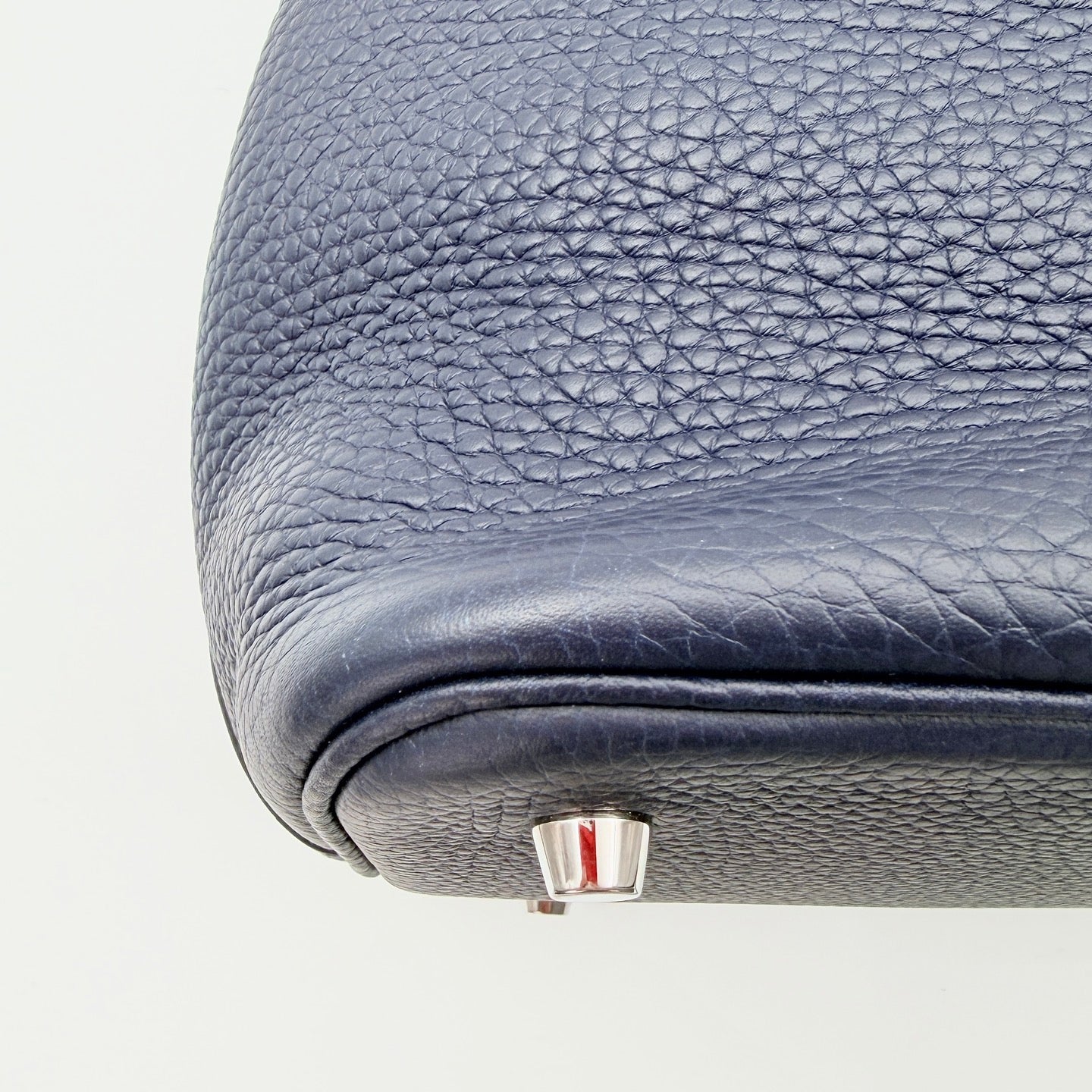 Hermès Picotin 22 in Bleu Nuit Clemence Leather [Used]