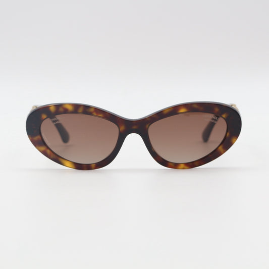 Chanel Black Cat Eye Sunglasses [Used]