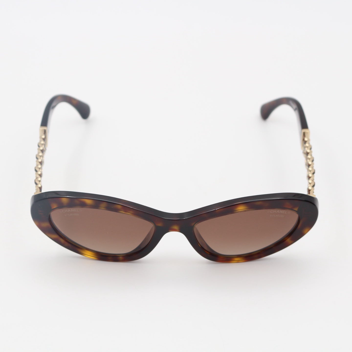 Chanel Black Cat Eye Sunglasses [Used]