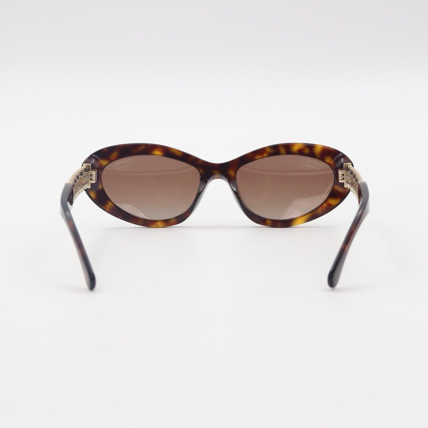 Chanel Black Cat Eye Sunglasses [Used]
