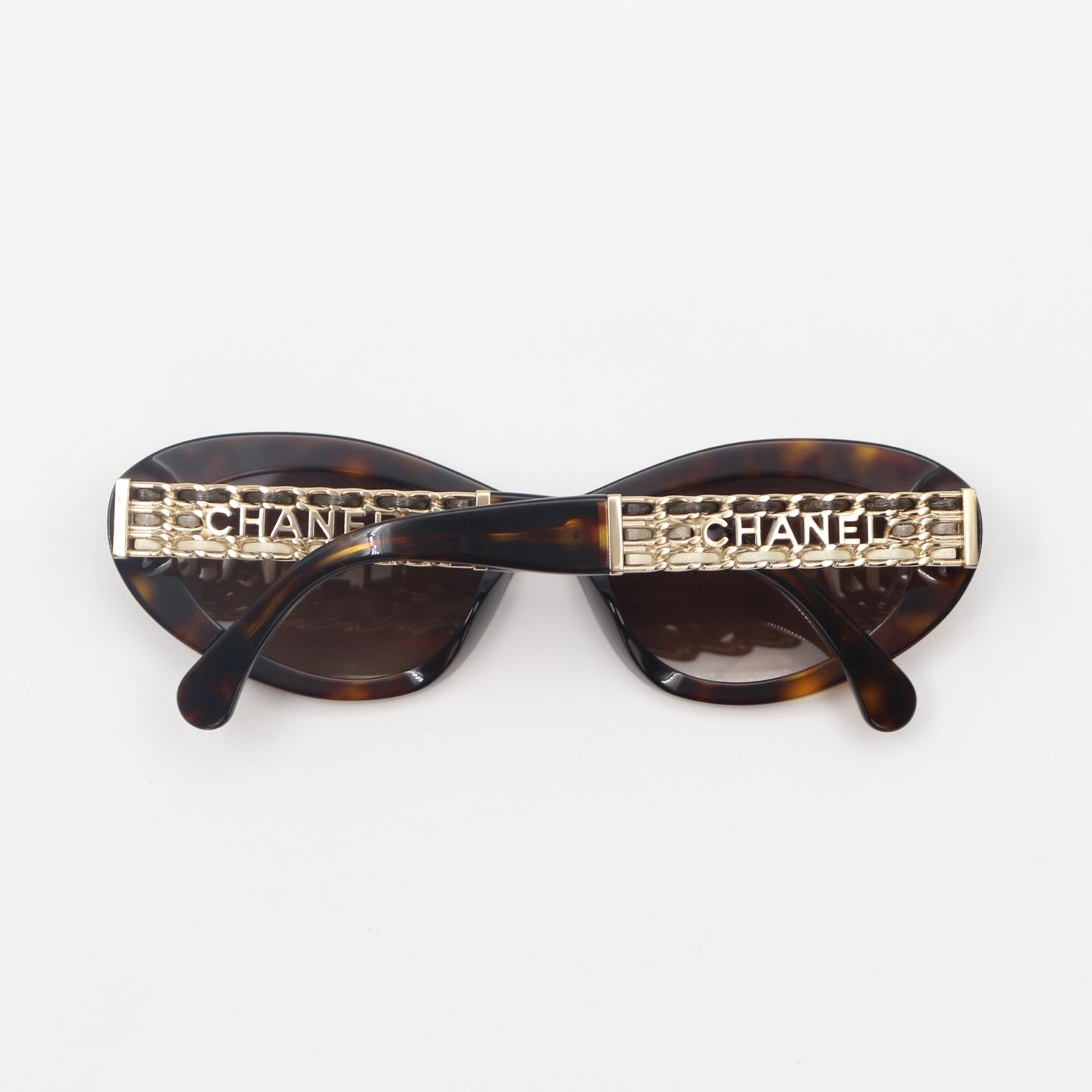 Chanel Black Cat Eye Sunglasses [Used]