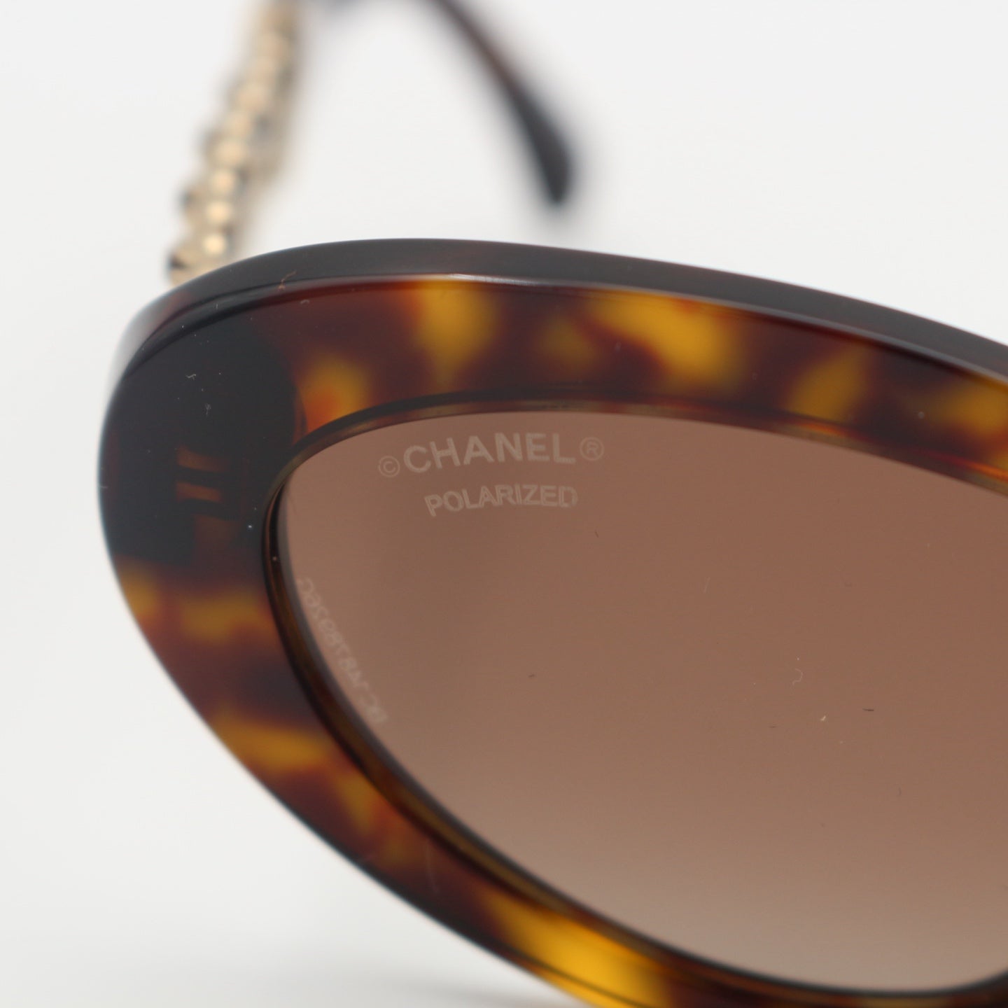 Chanel Black Cat Eye Sunglasses [Used]