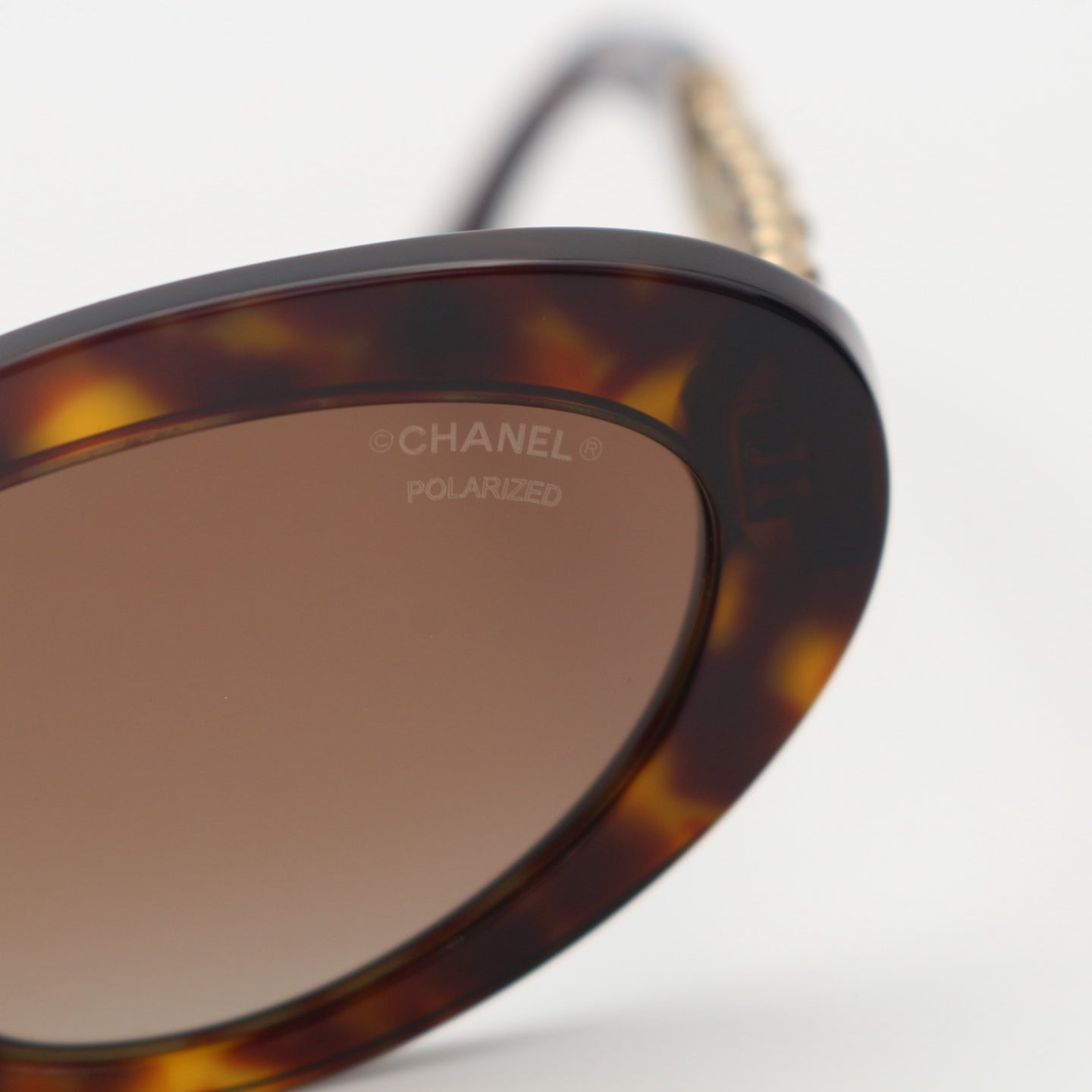 Chanel Black Cat Eye Sunglasses [Used]