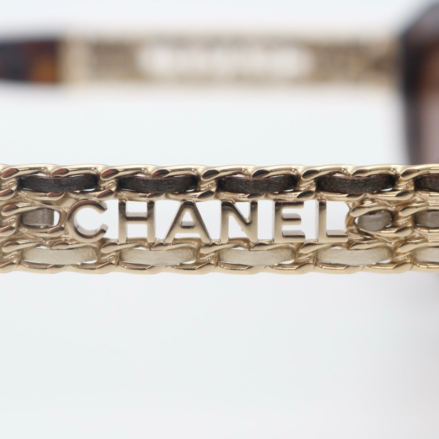 Chanel Black Cat Eye Sunglasses [Used]