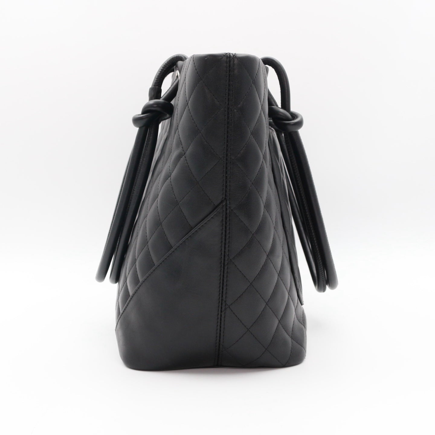 Chanel Black Cambon Tote Bag [Used]