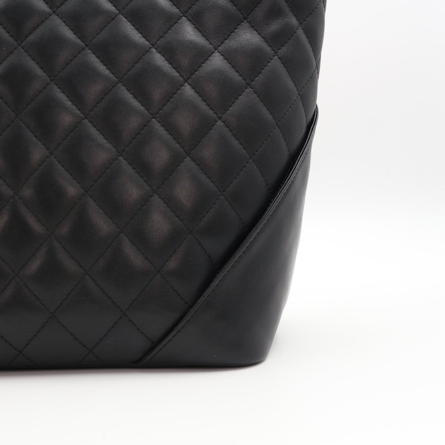 Chanel Black Cambon Tote Bag [Used]