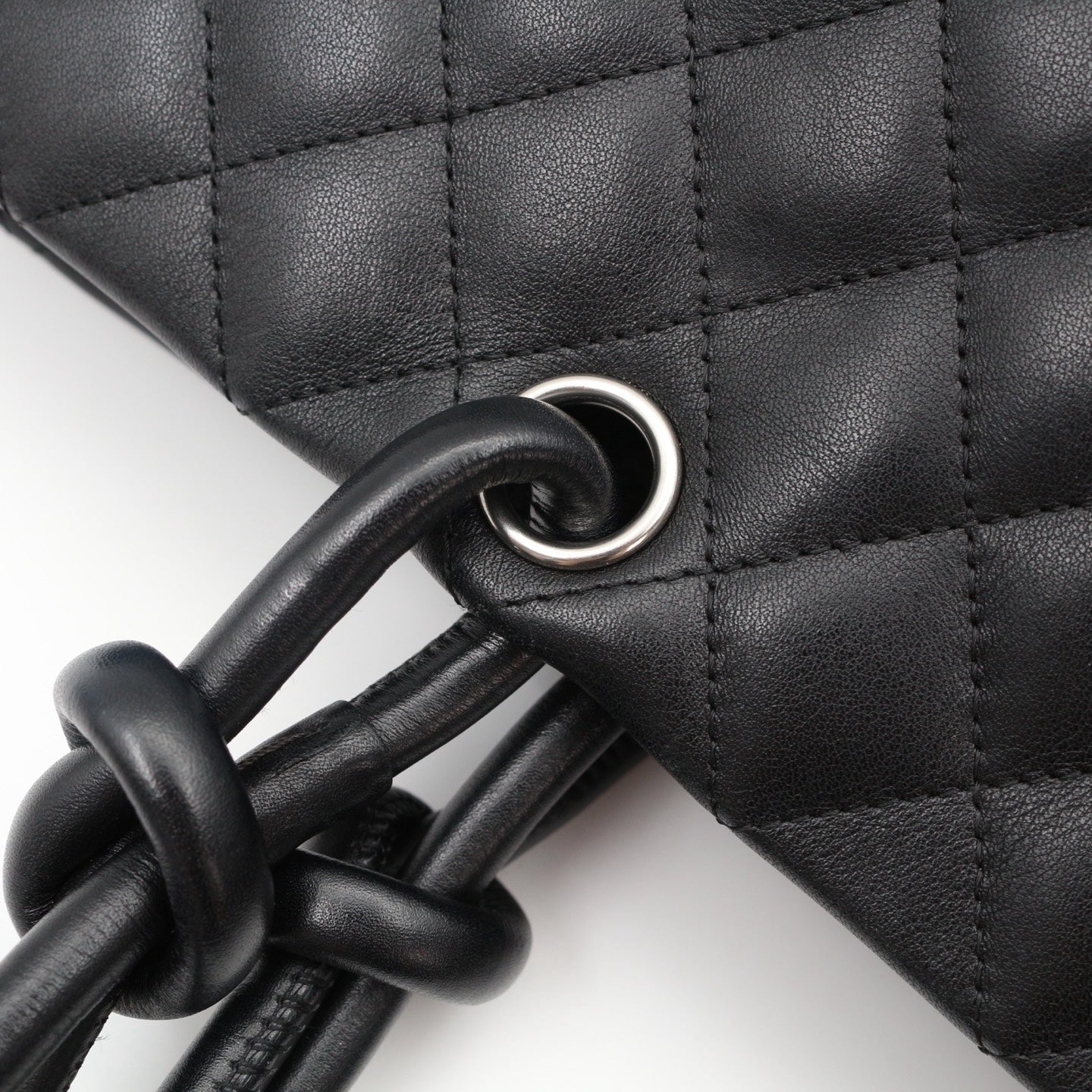 Chanel Black Cambon Tote Bag [Used]