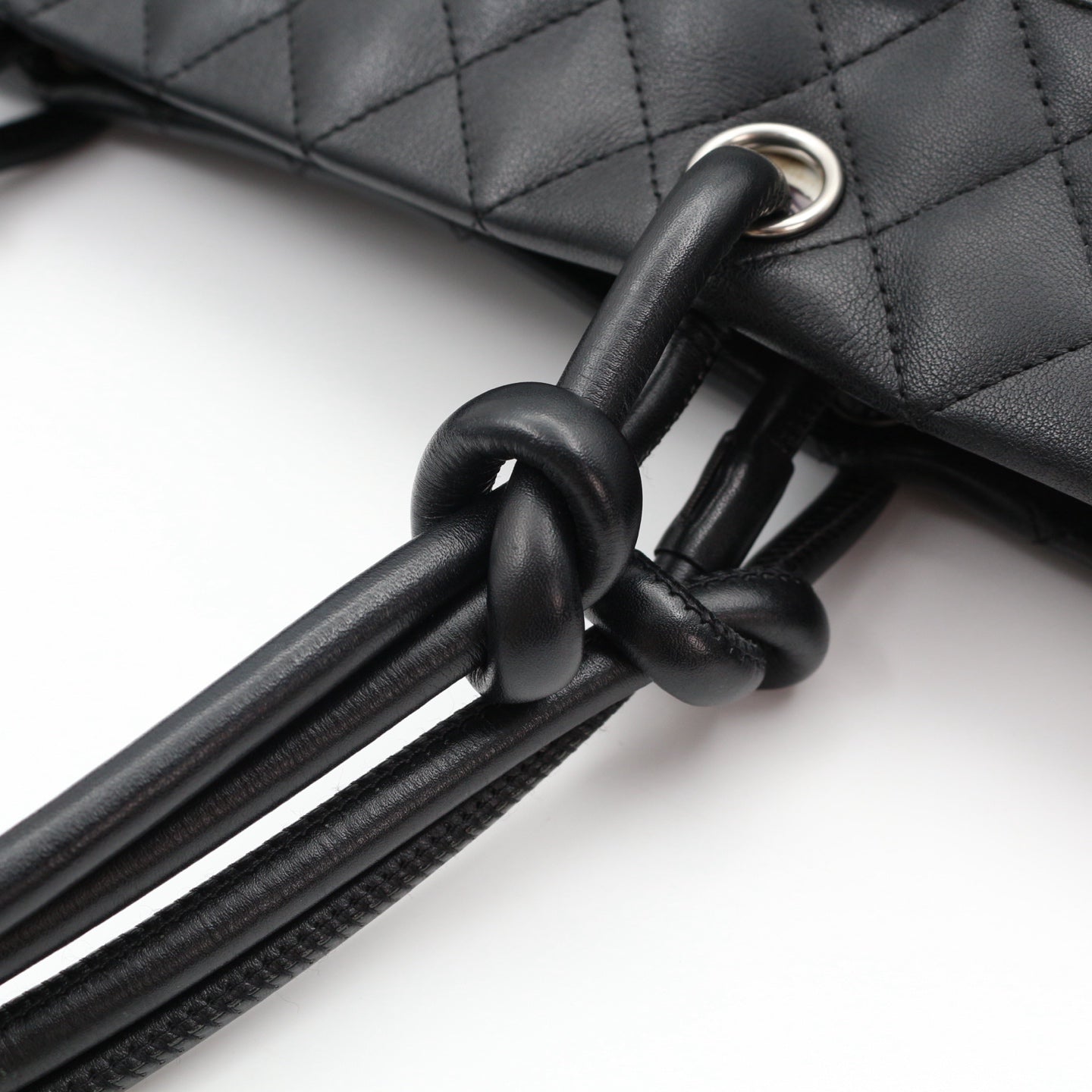 Chanel Black Cambon Tote Bag [Used]