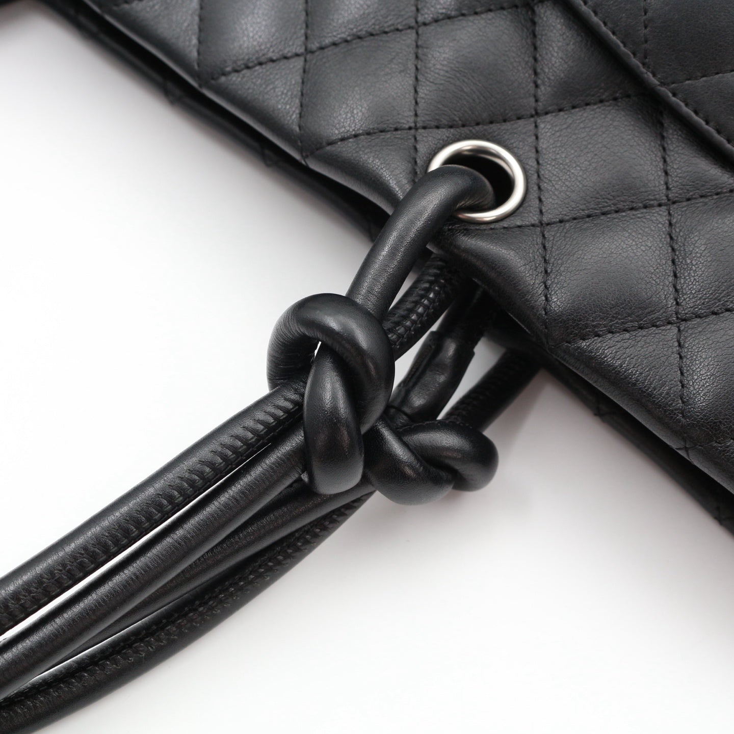Chanel Black Cambon Tote Bag [Used]