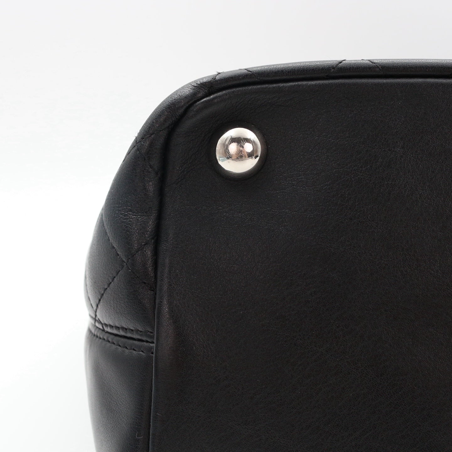 Chanel Black Cambon Tote Bag [Used]