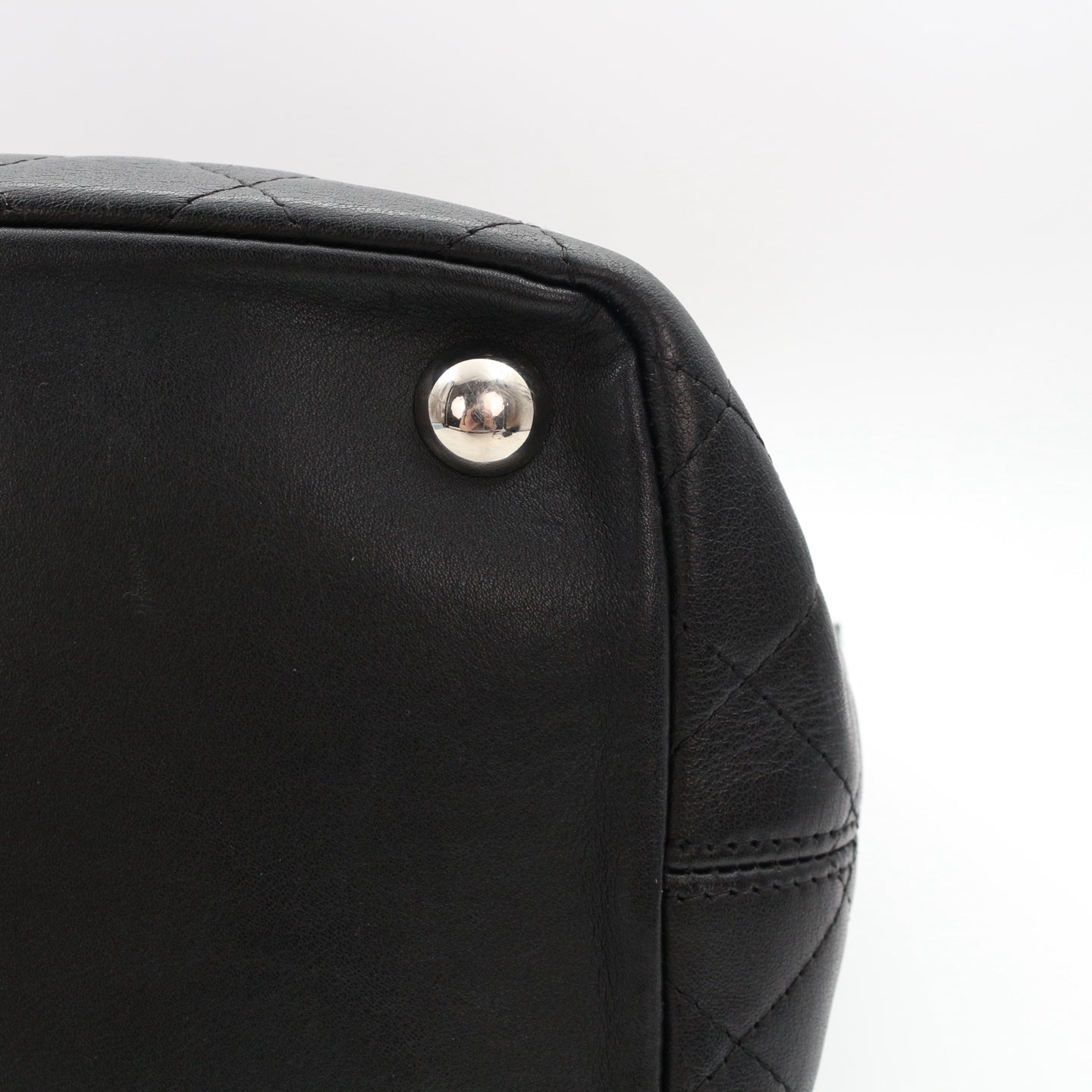 Chanel Black Cambon Tote Bag [Used]